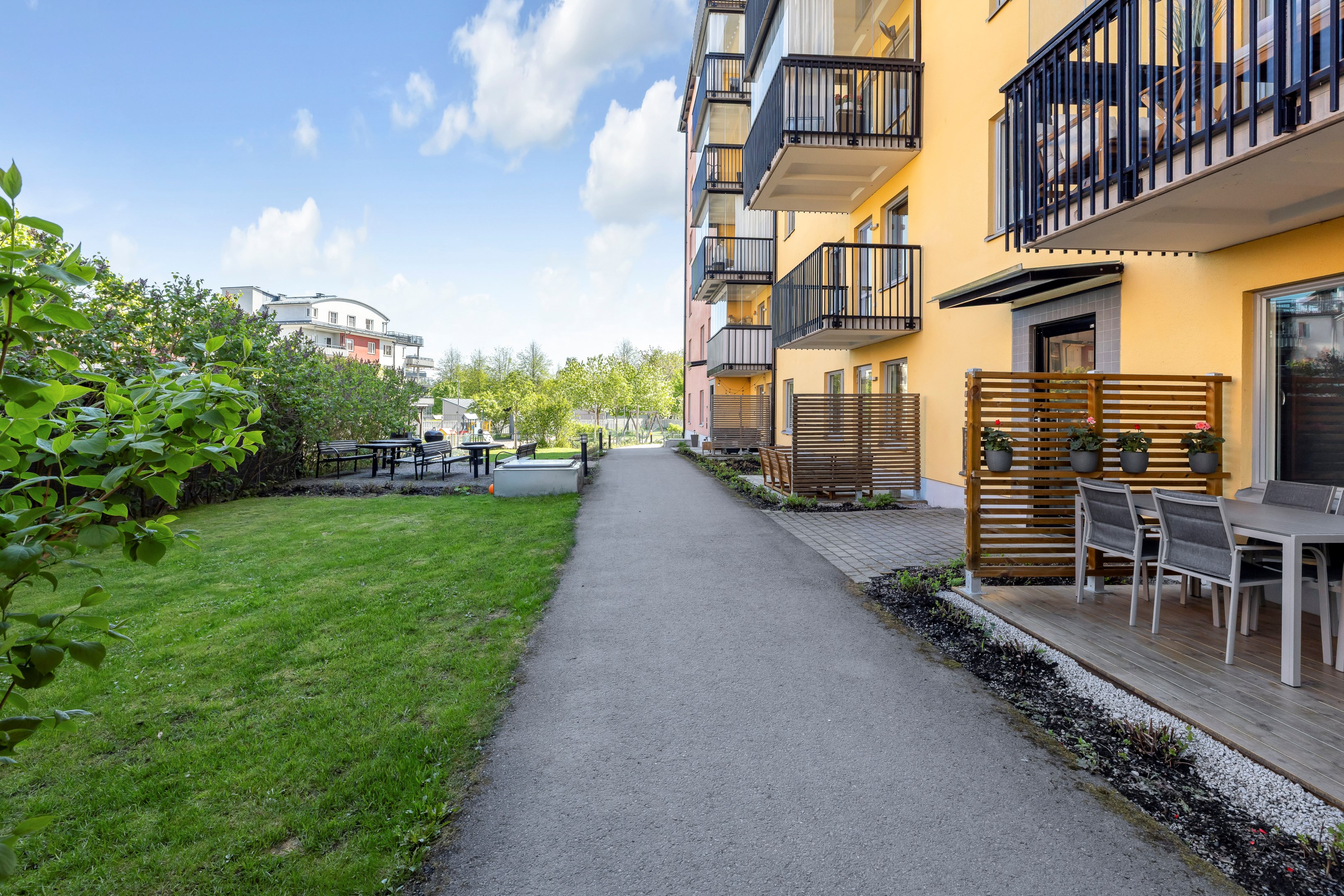 Bostadsbild från Gimogatan 13A, Kommande i Luthagen, Uppsala