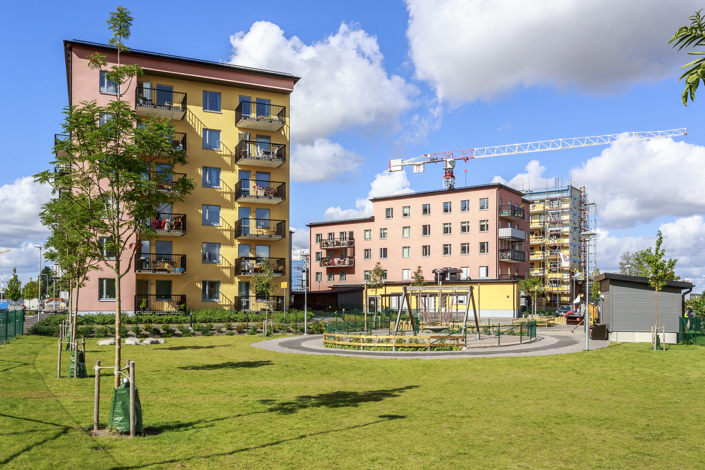 Bostadsbild från Gimogatan 13A, Kommande i Luthagen, Uppsala