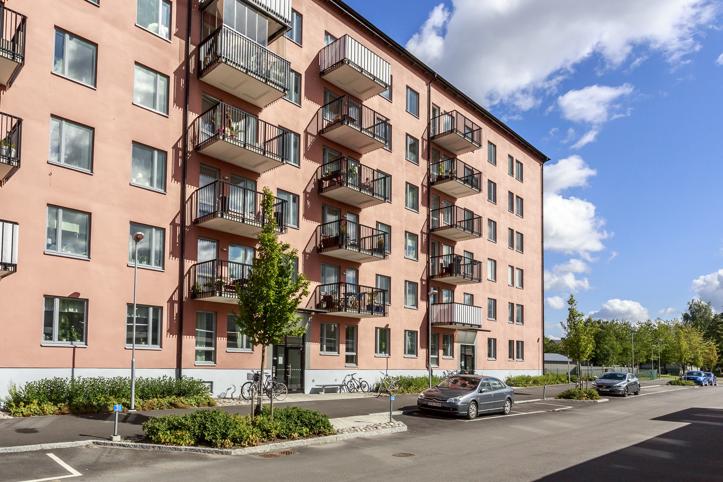 Bostadsbild från Gimogatan 13A, Kommande i Luthagen, Uppsala