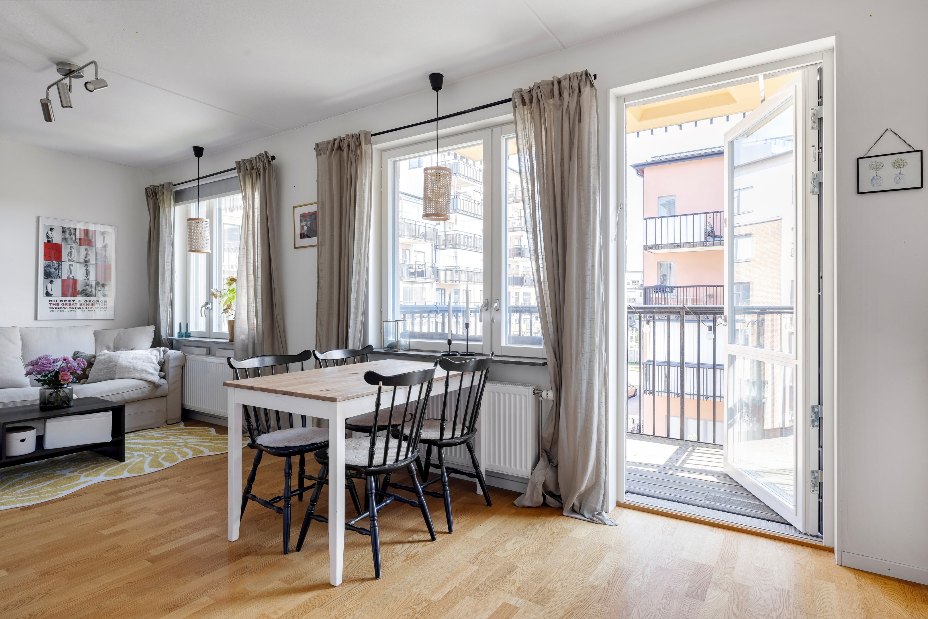 Bostadsbild från Gimogatan 13A, Kommande i Luthagen, Uppsala