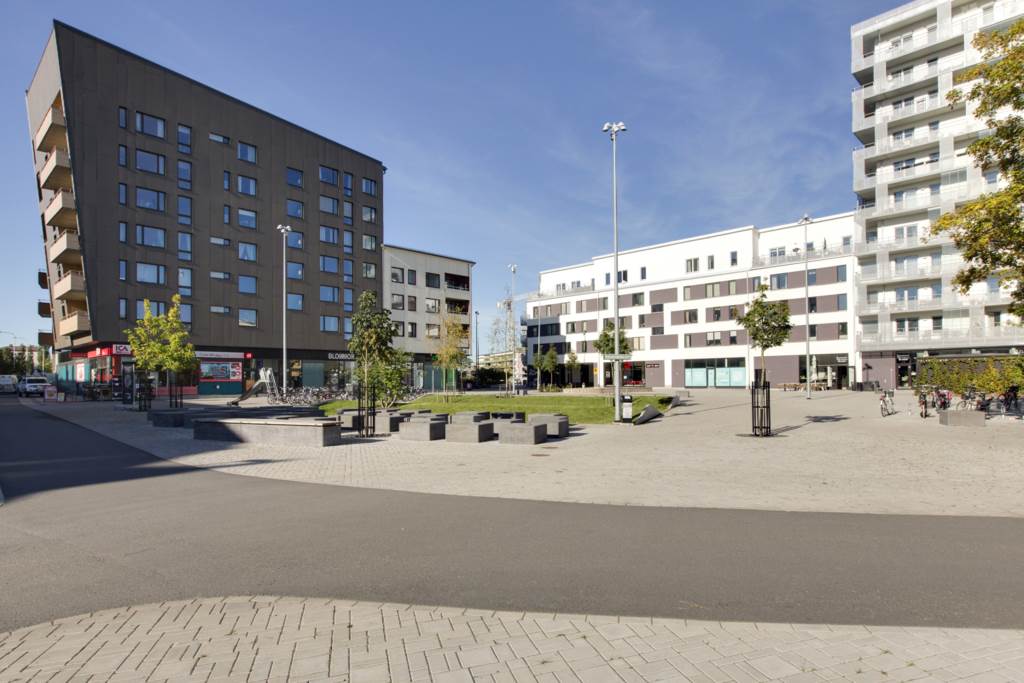 Bostadsbild från Gimogatan 13A, Kommande i Luthagen, Uppsala