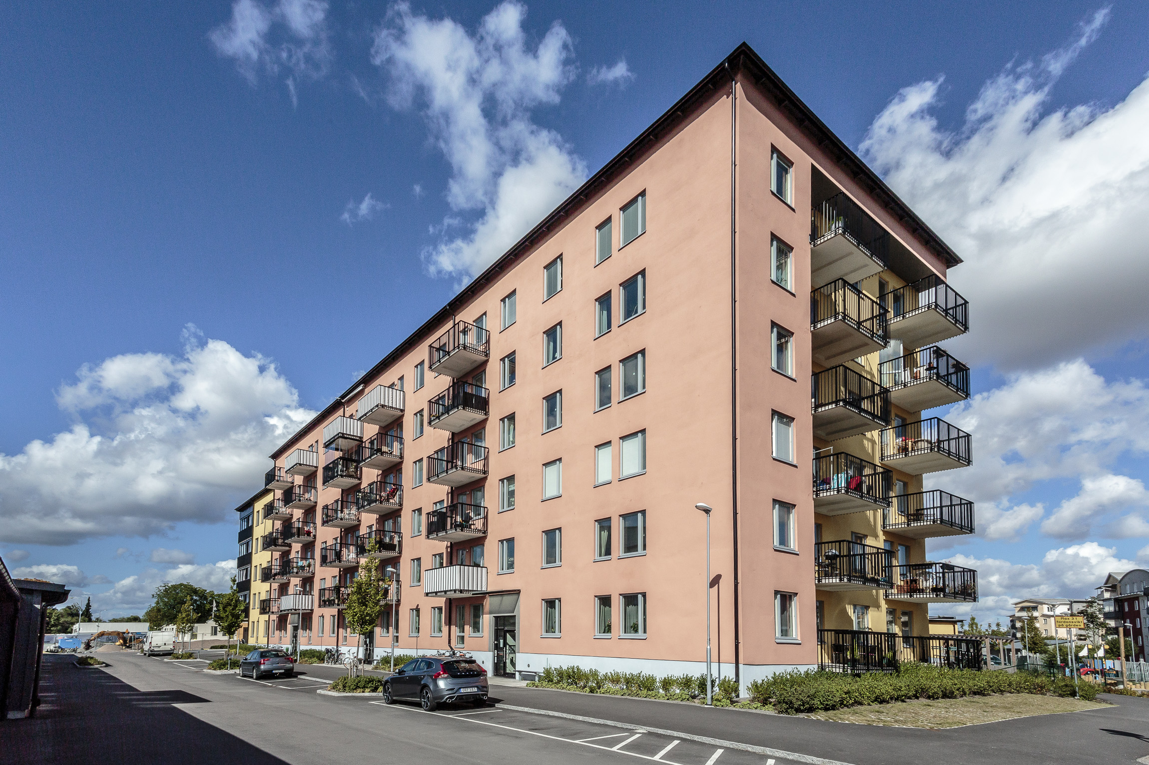 Bostadsbild från Gimogatan 13A, Kommande i Luthagen, Uppsala