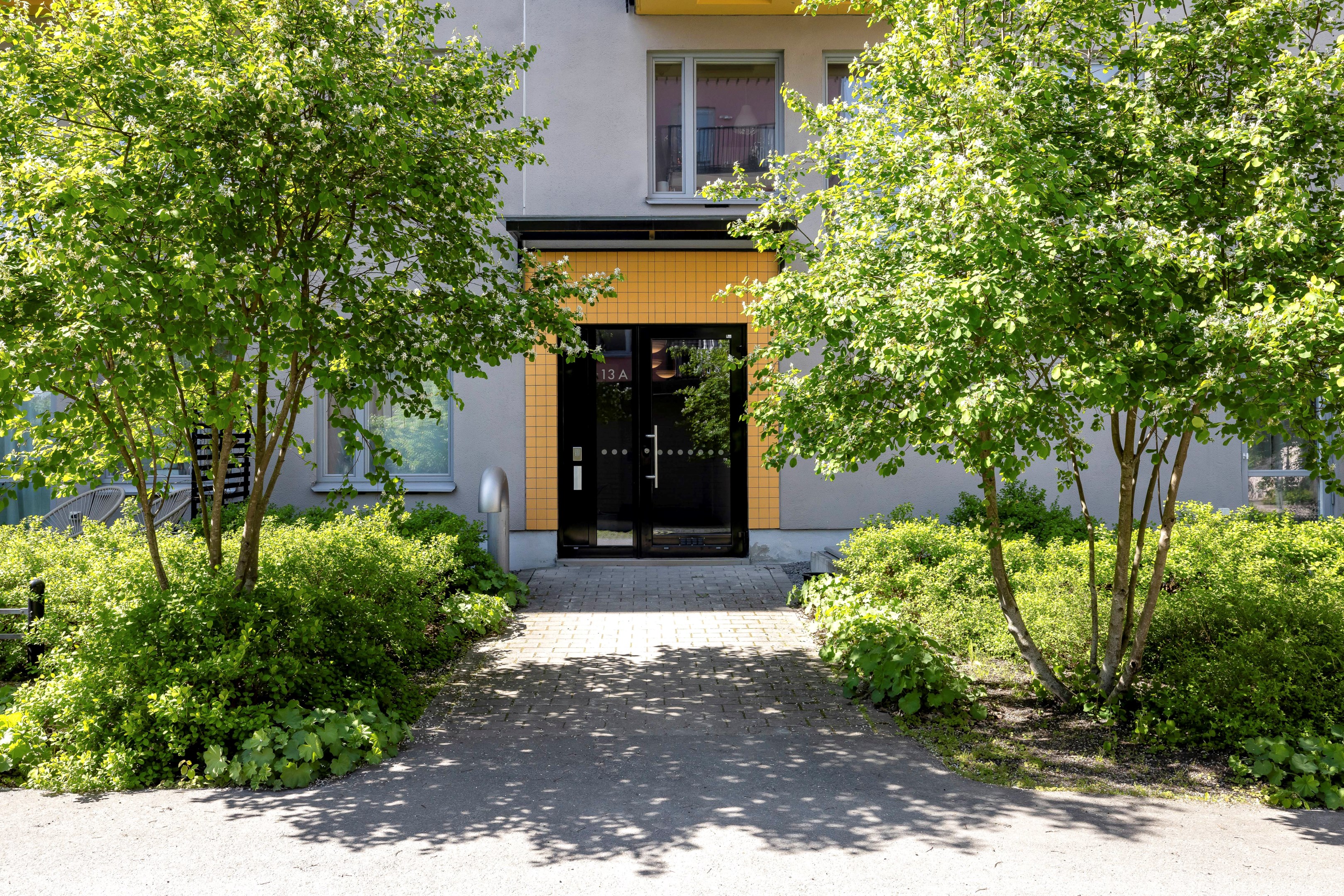 Bostadsbild från Gimogatan 13A, Kommande i Luthagen, Uppsala
