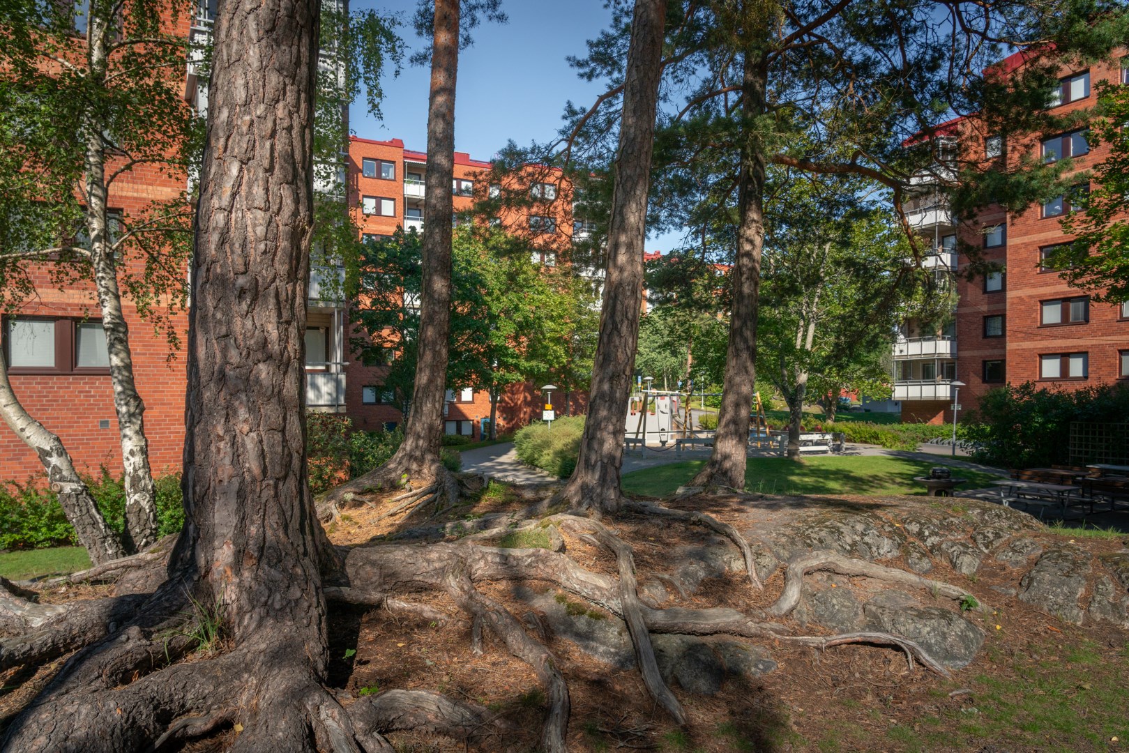 Bostadsbild från Solskensvägen 17, Kommande i Östra Tullingeberg, Botkyrka