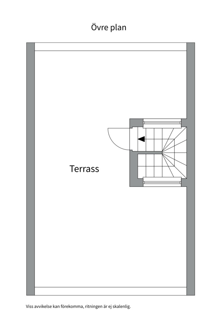 Planlösning från Boo strandväg 1K, Kommande i Eriksvik, Nacka
