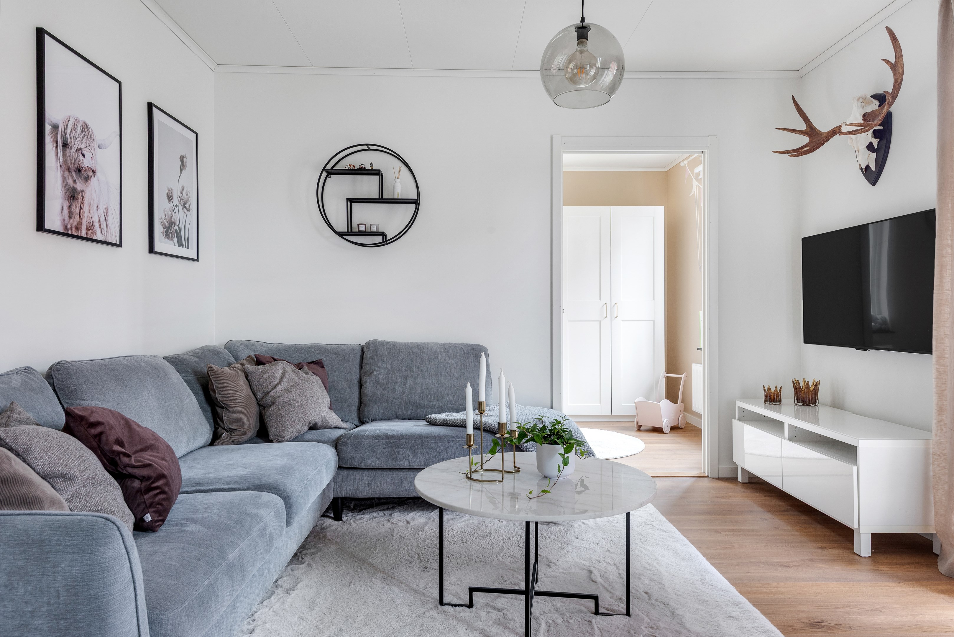 Bostadsbild från Hjulaxelvägen 70, Kommande i Gunsta, Uppsala