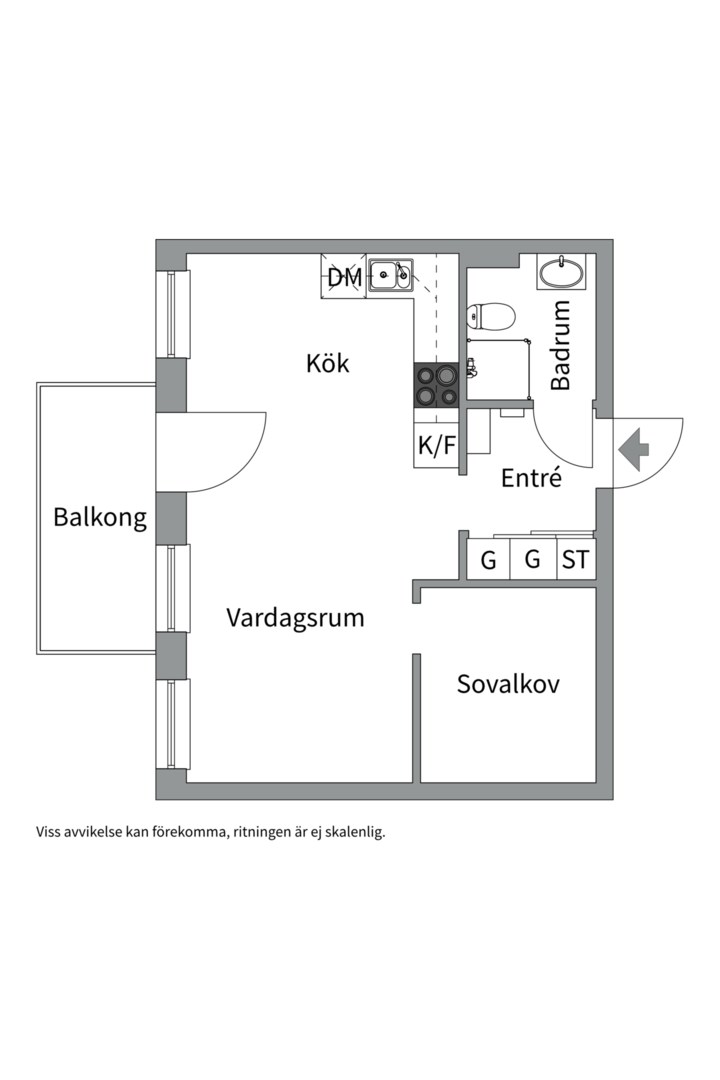 Planlösning från Sickla allé 13, Kommande i Sickla Allé, Nacka