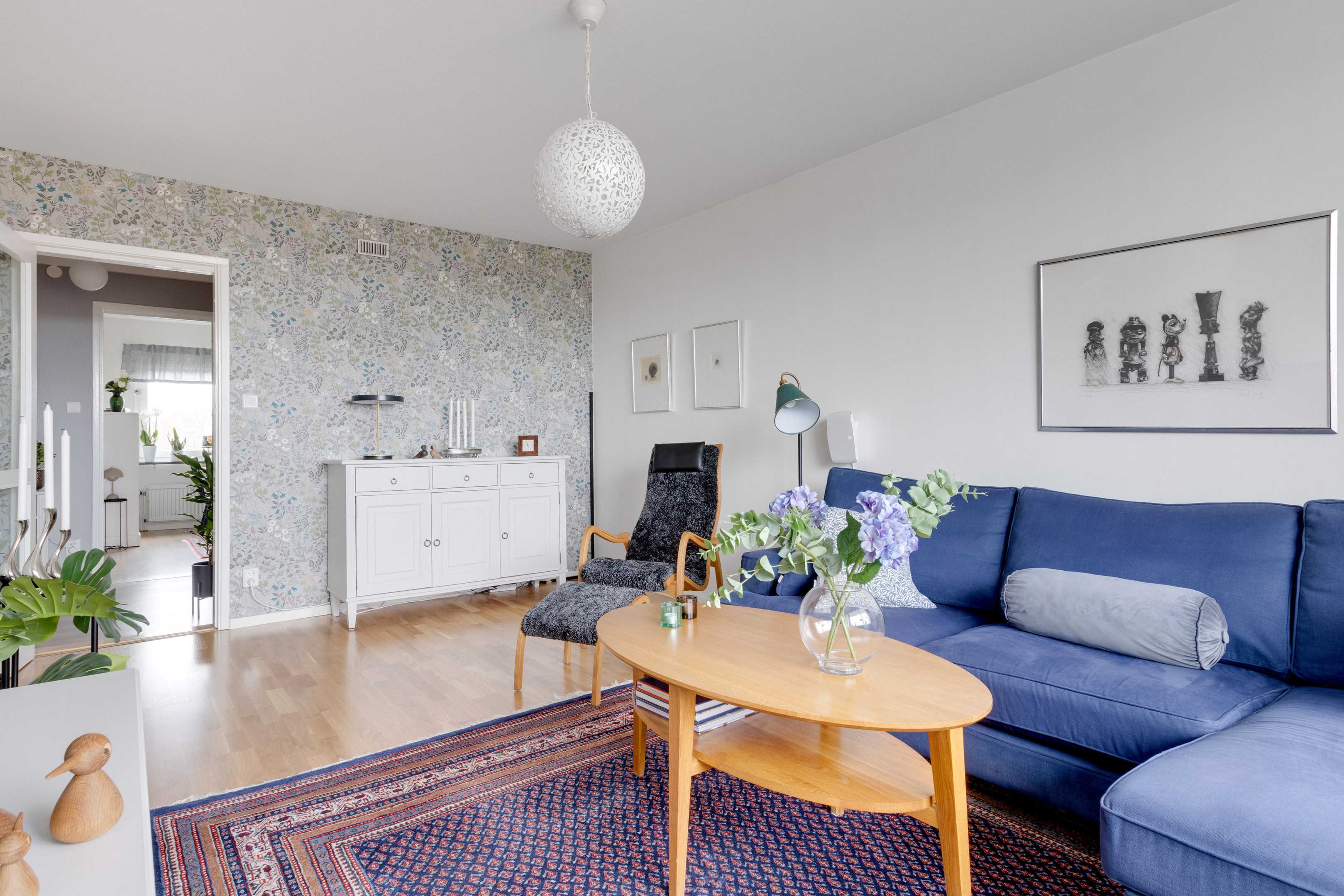 Bostadsbild från Blixtgatan 15, Kommande i Gränby, Uppsala