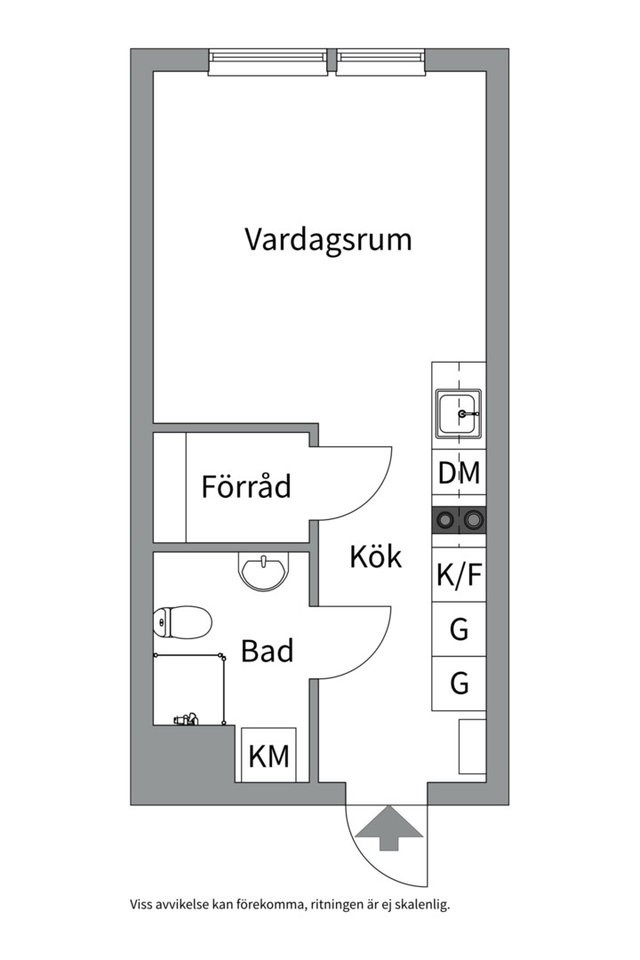 Planlösning från Edövägen 7G 4tr, Kommande i Västra Orminge, Nacka