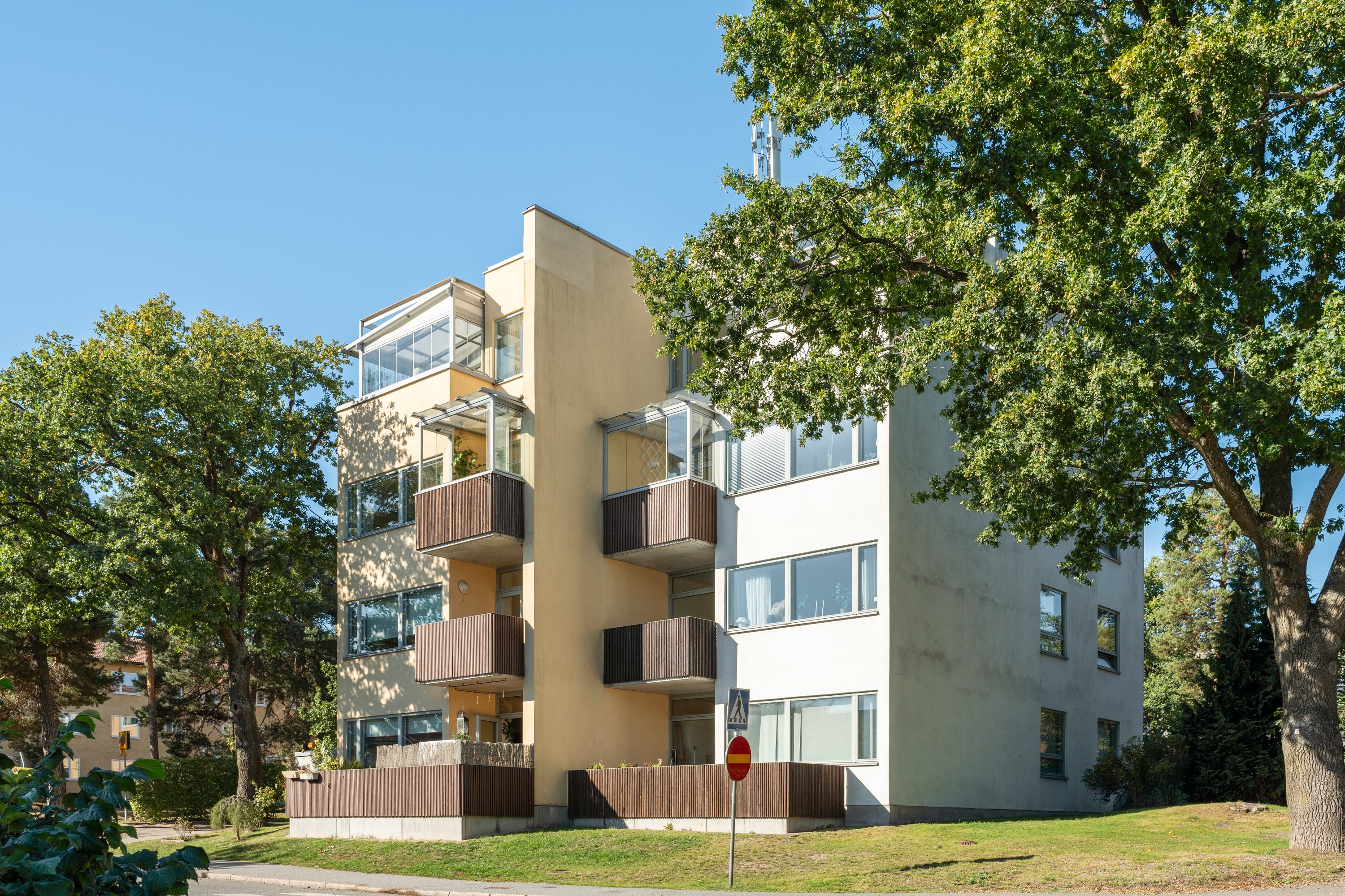 Bostadsbild från Tallidsvägen 2, Kommande i Finntorp, Nacka