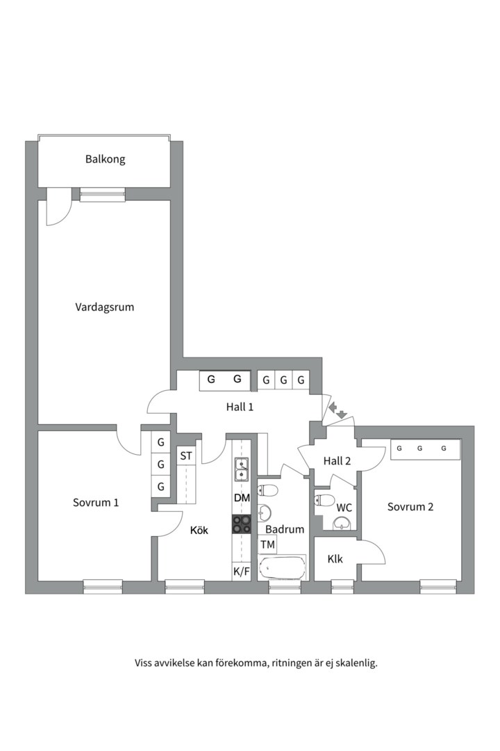 Planlösning från Beckasinvägen 38, Till salu i Saltängen, Nacka
