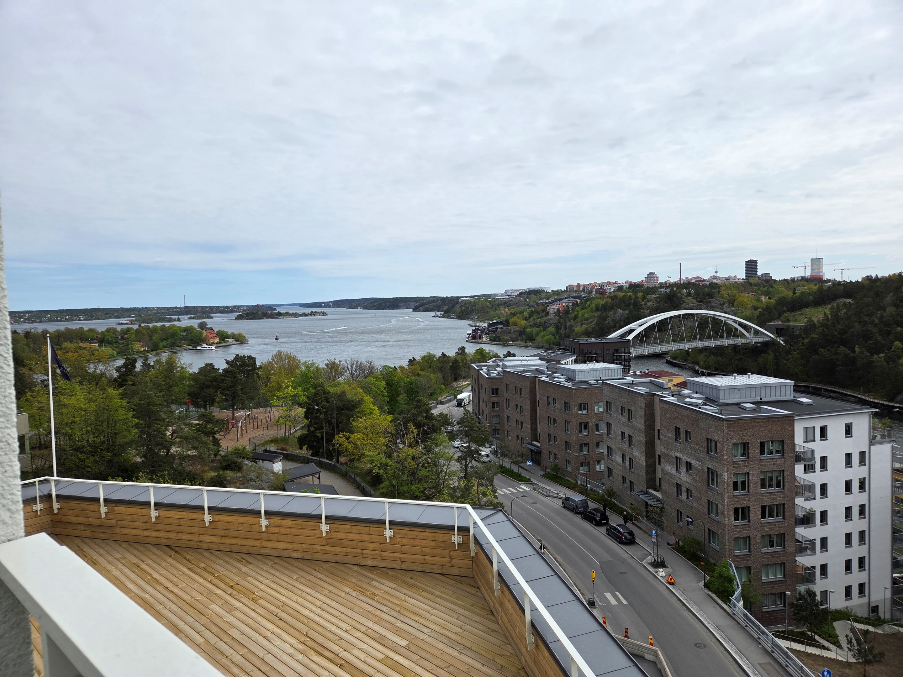 Bostadsbild från Kvarnholmsvägen 99, Kommande i Kvarnholmen, Nacka