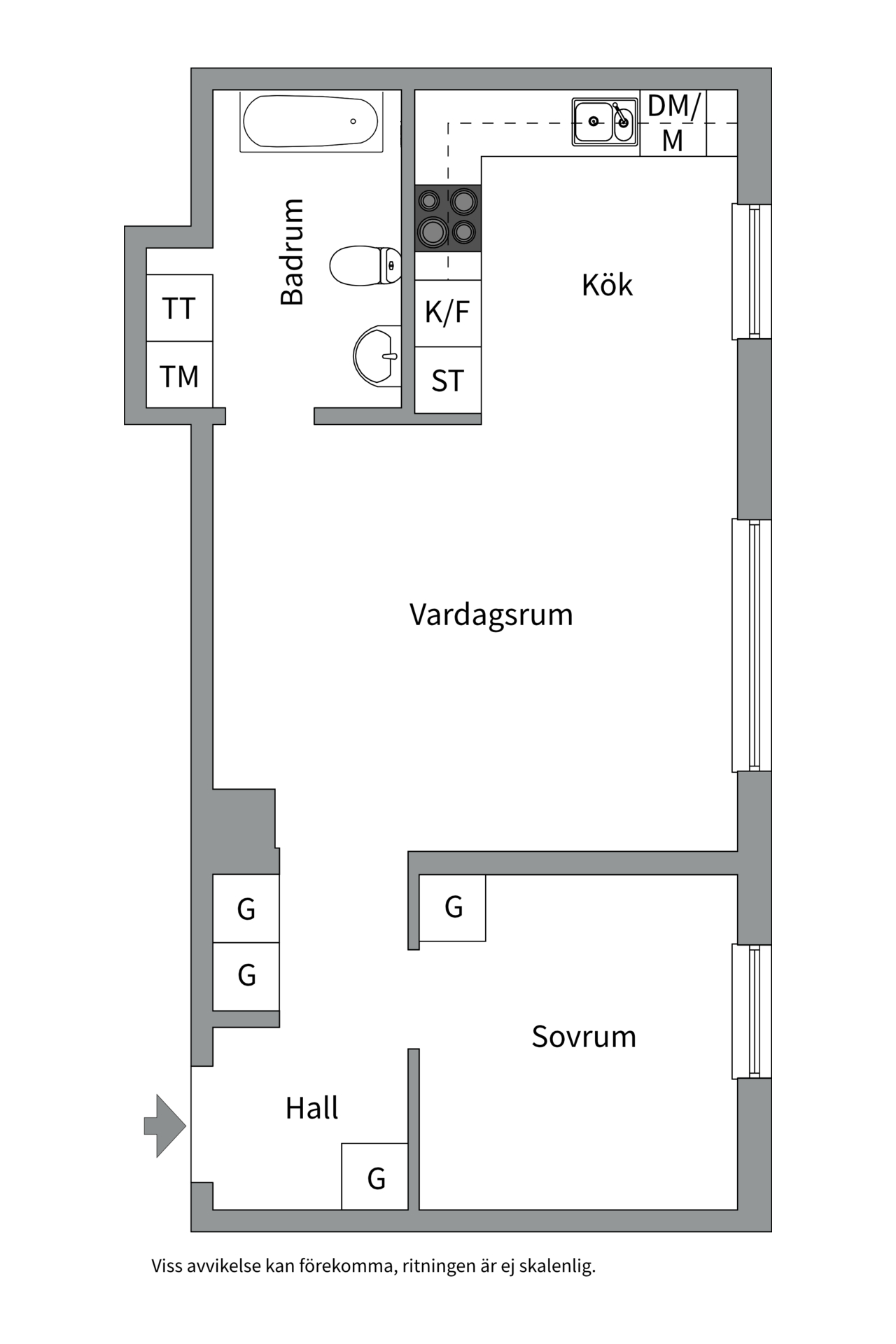 Bostadsbild från Torgny Segerstedts allé 26, Till salu i Rosendal, Uppsala