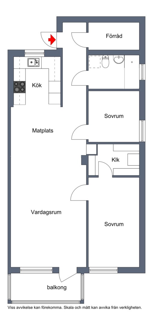 Planlösning från Nibblevägen 6, Till salu i Tullinge Centralt, Botkyrka