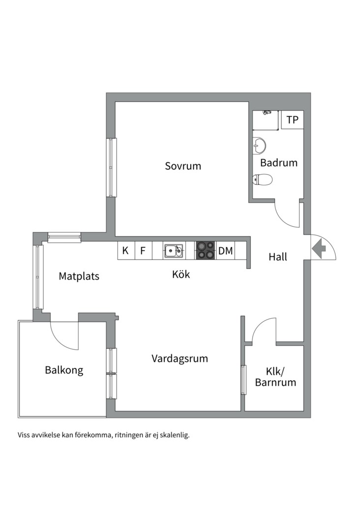 Planlösning från Fyrspannsvägen 51, Kommande i Jarlaberg, Nacka