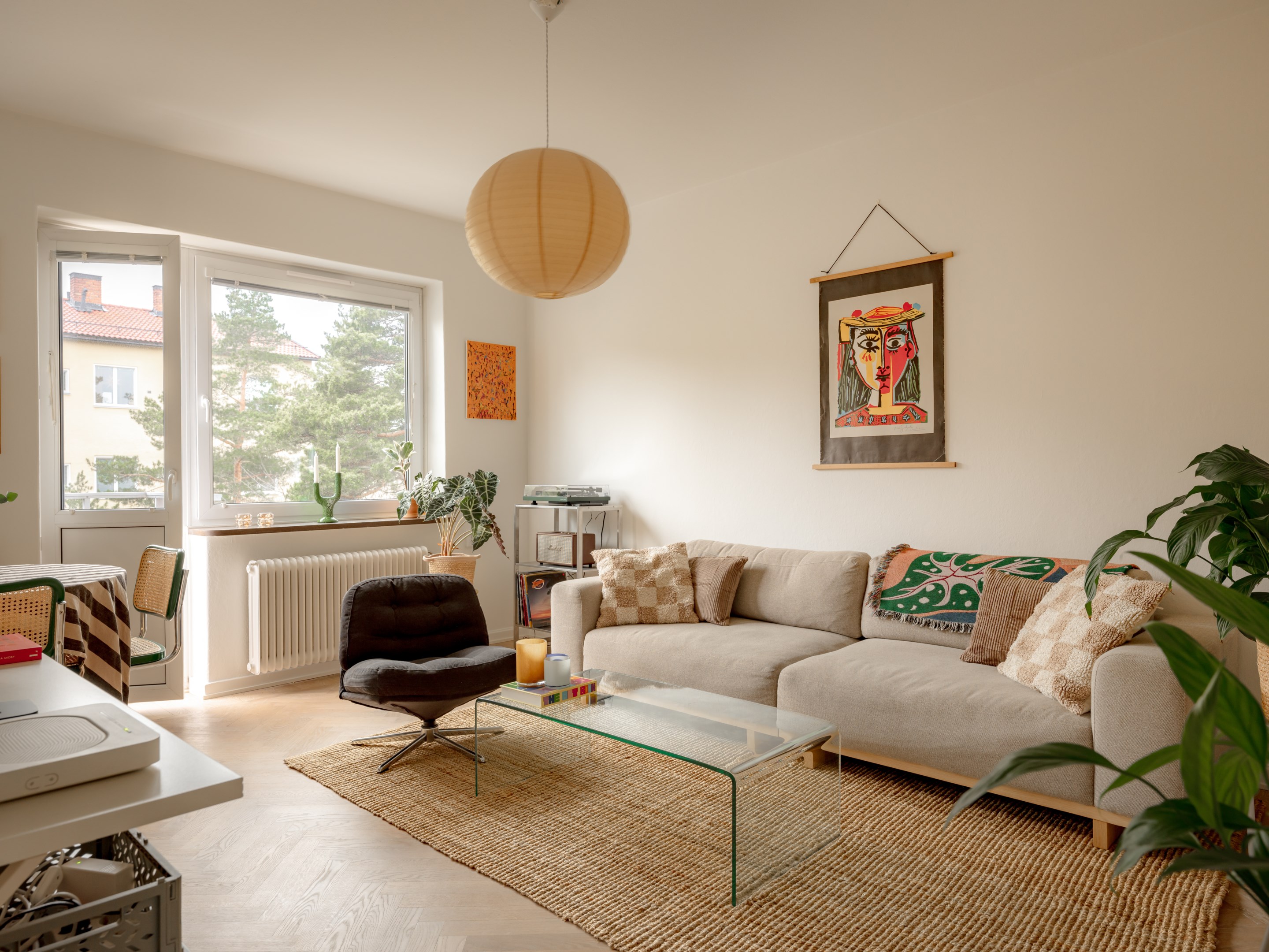 Bostadsbild från Sparbanksvägen 50, Kommande i Hägerstensåsen, Stockholm