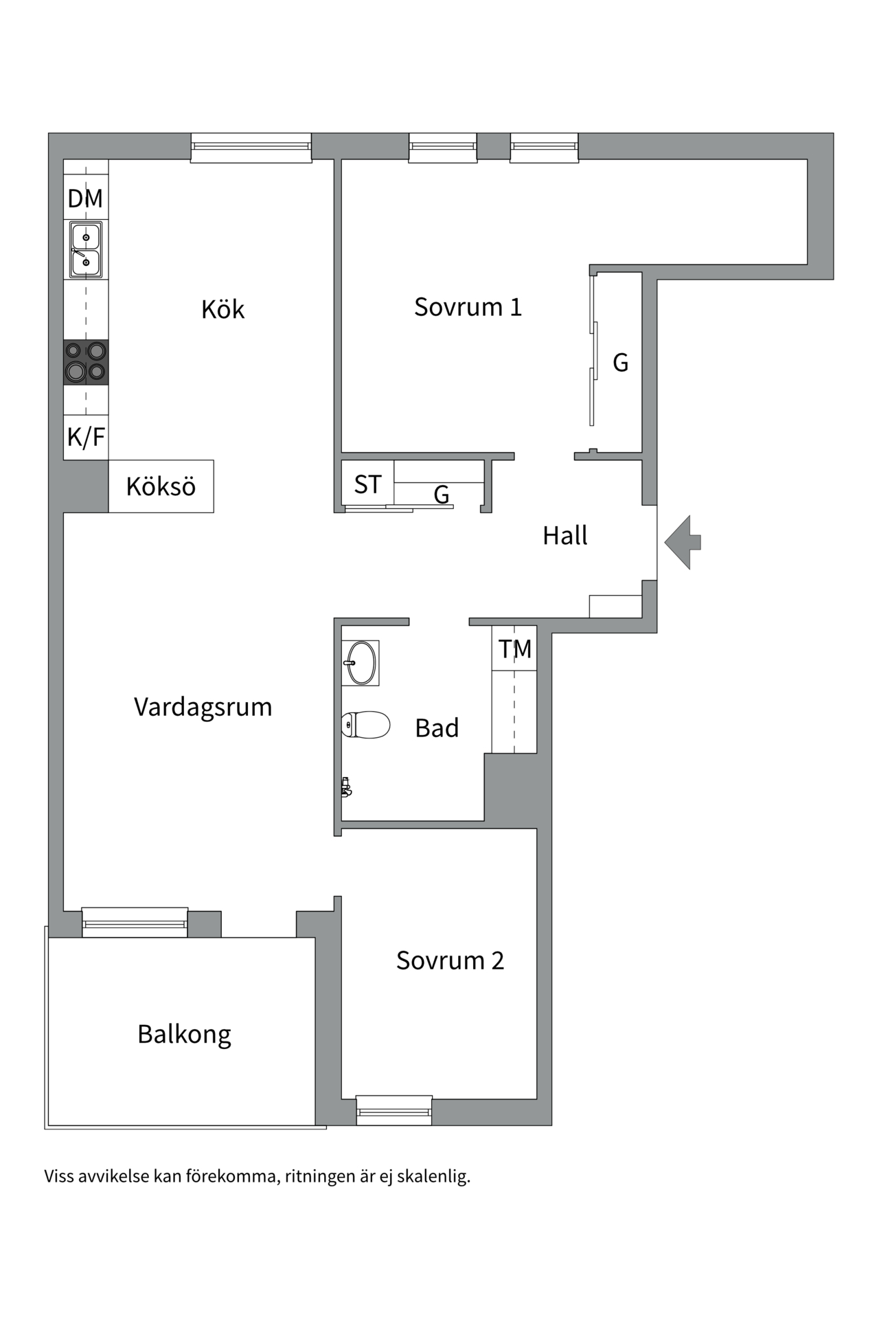 Bostadsbild från Stora gatan 1A, Kommande i City, Västerås