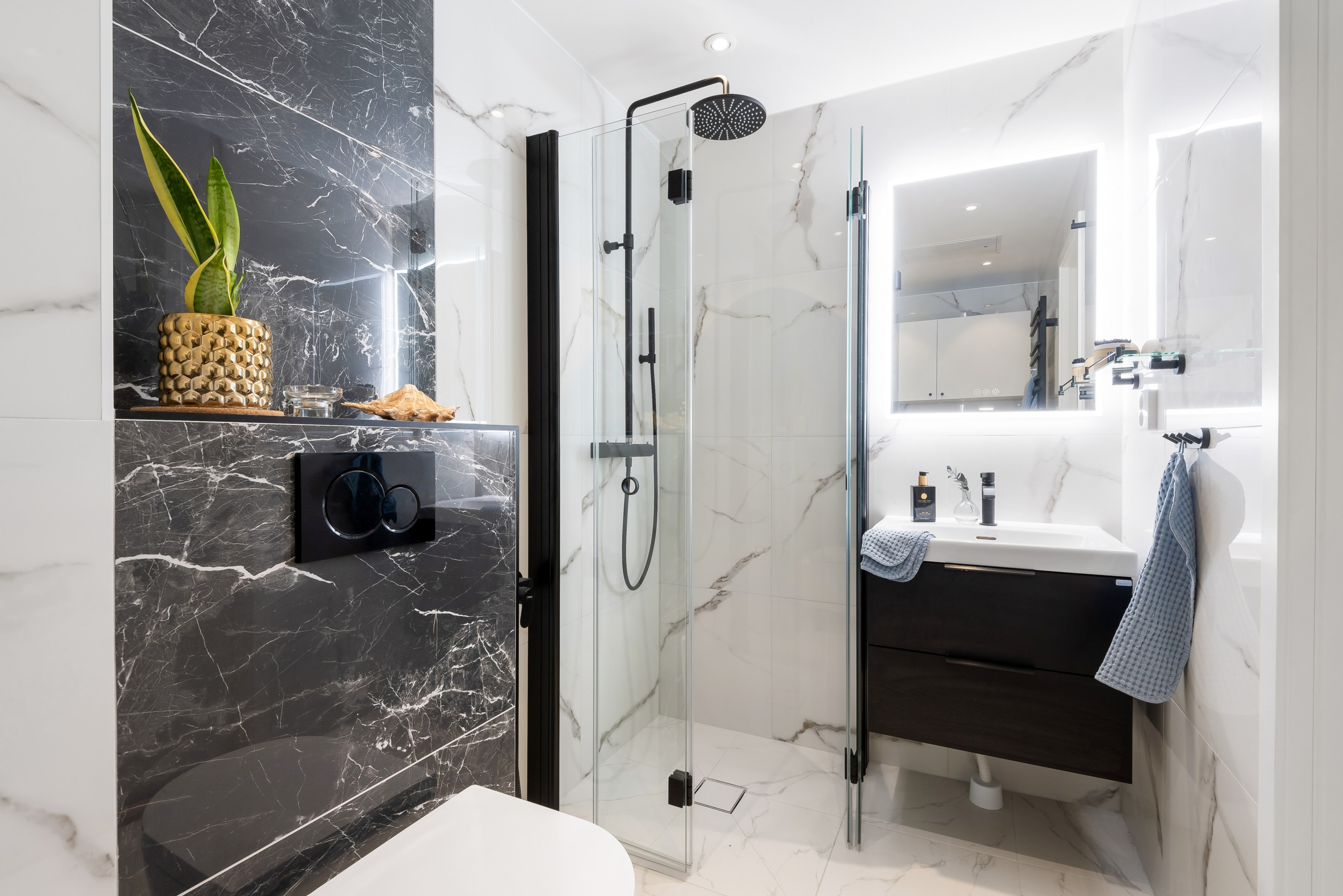 Bostadsbild från Brommavägen 4, Kommande i Vireberg, Solna