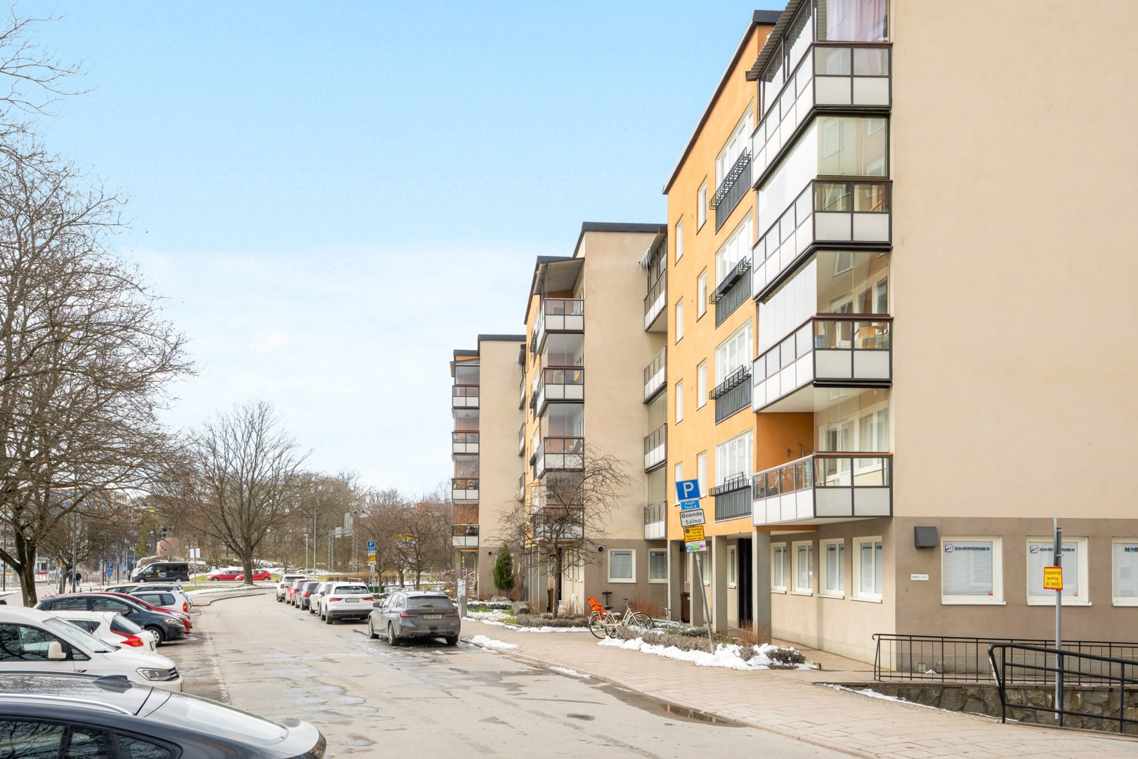 Bostadsbild från Brommavägen 4, Kommande i Vireberg, Solna