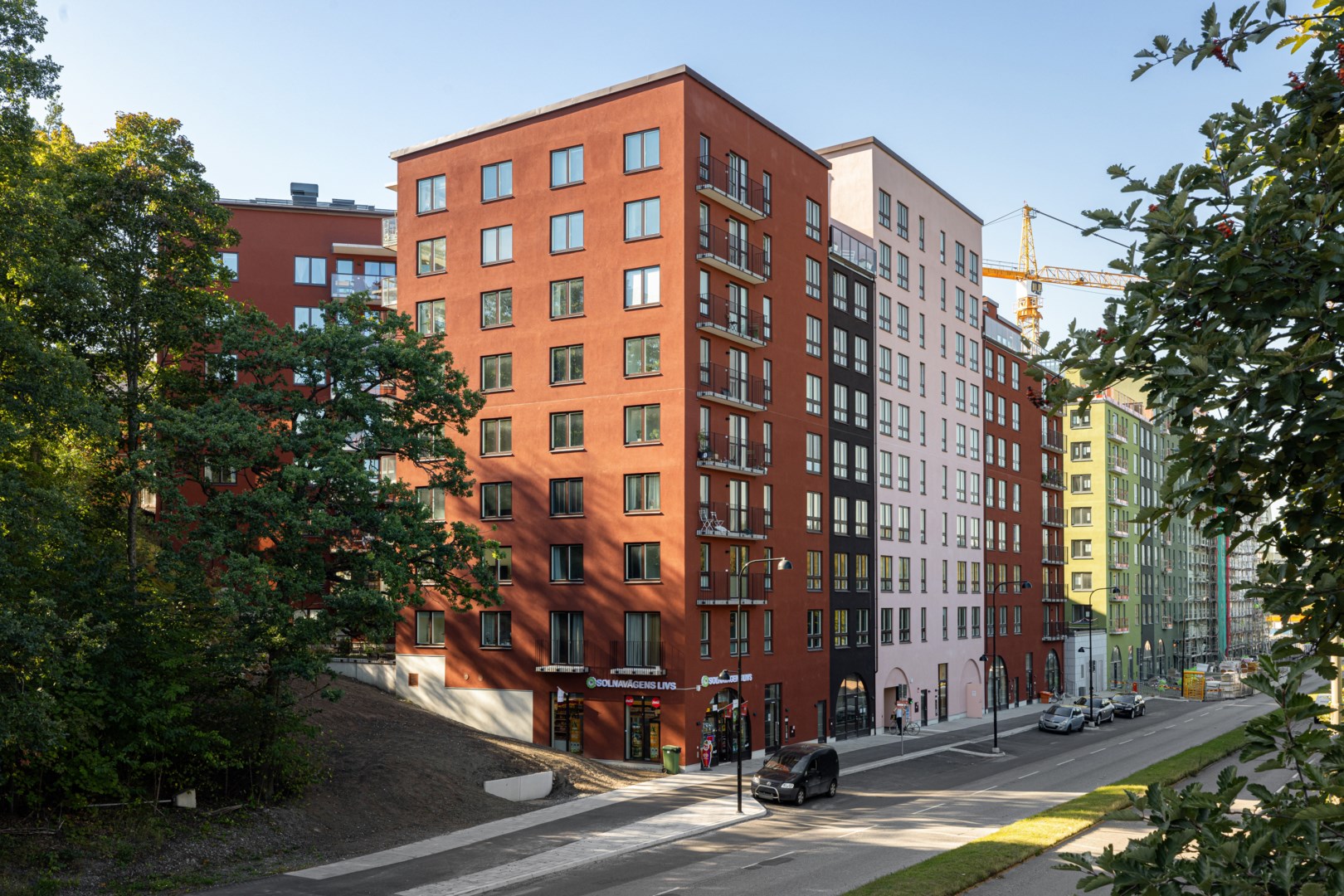 Bostadsbild från Solnavägen 13A, Kommande i Solna - Karolinska, Solna