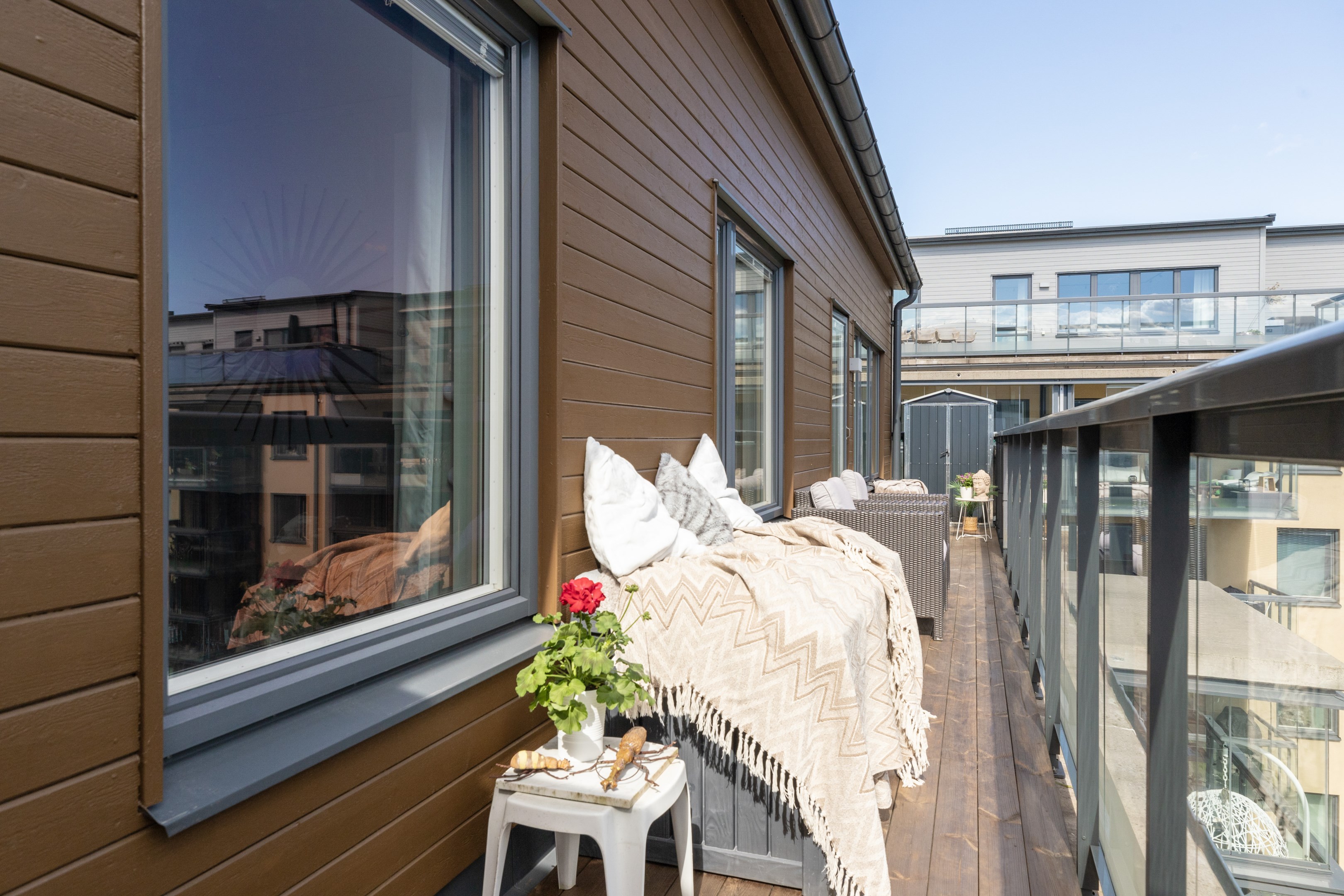 Bostadsbild från Våtmarksvägen 33, Kommande i Järvastaden, Solna