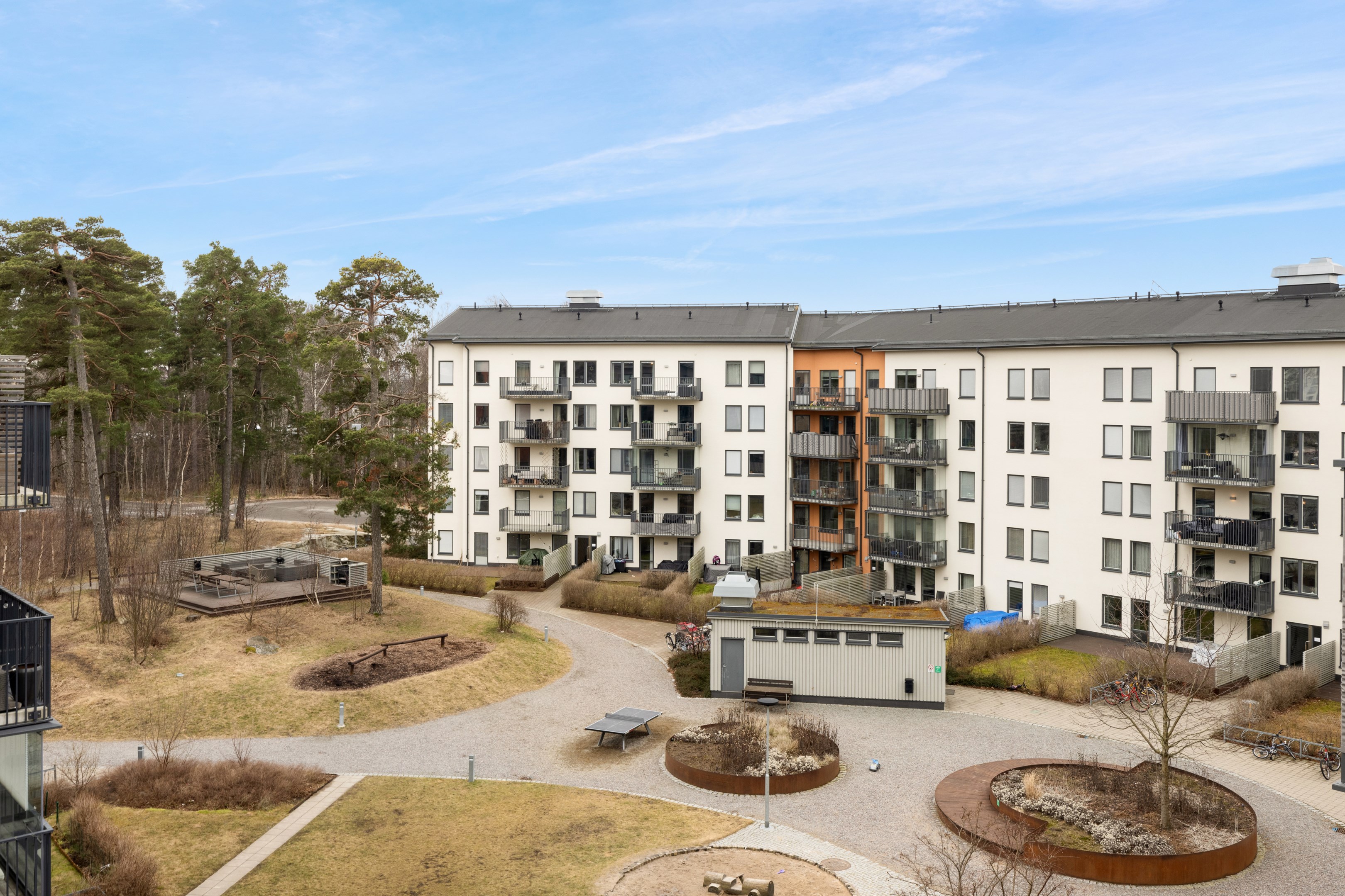 Bostadsbild från Fridensborgsvägen 157, Kommande i Järvastaden, Solna