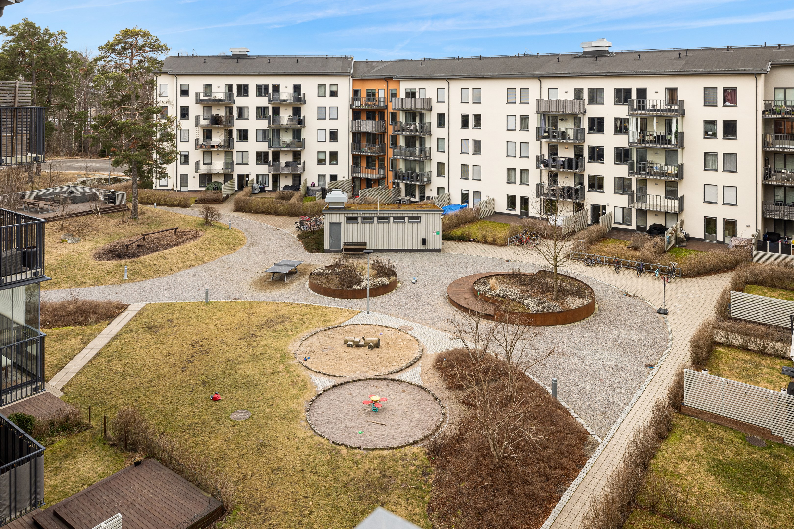 Bostadsbild från Fridensborgsvägen 157, Kommande i Järvastaden, Solna