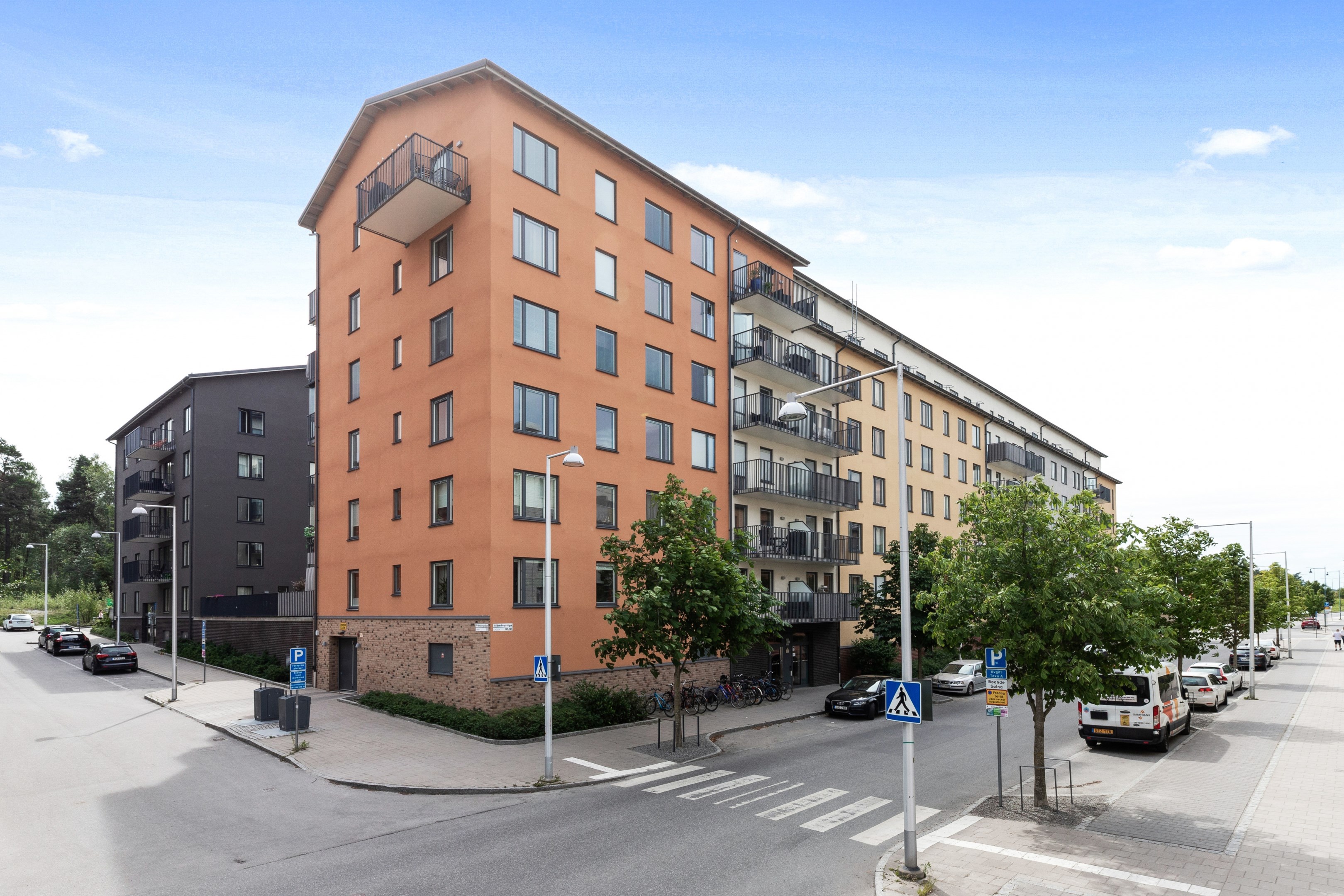 Bostadsbild från Fridensborgsvägen 157, Kommande i Järvastaden, Solna