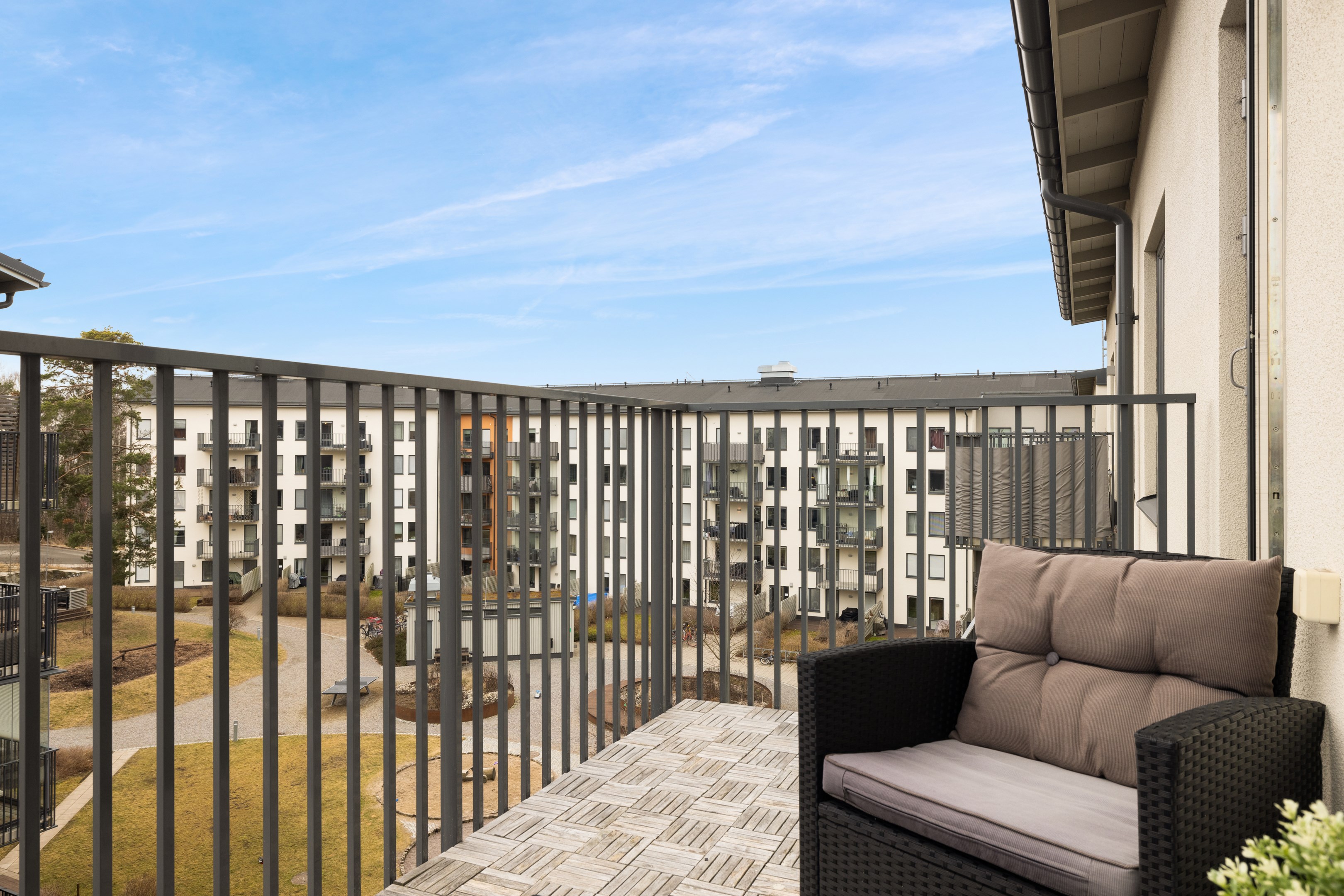 Bostadsbild från Fridensborgsvägen 157, Kommande i Järvastaden, Solna