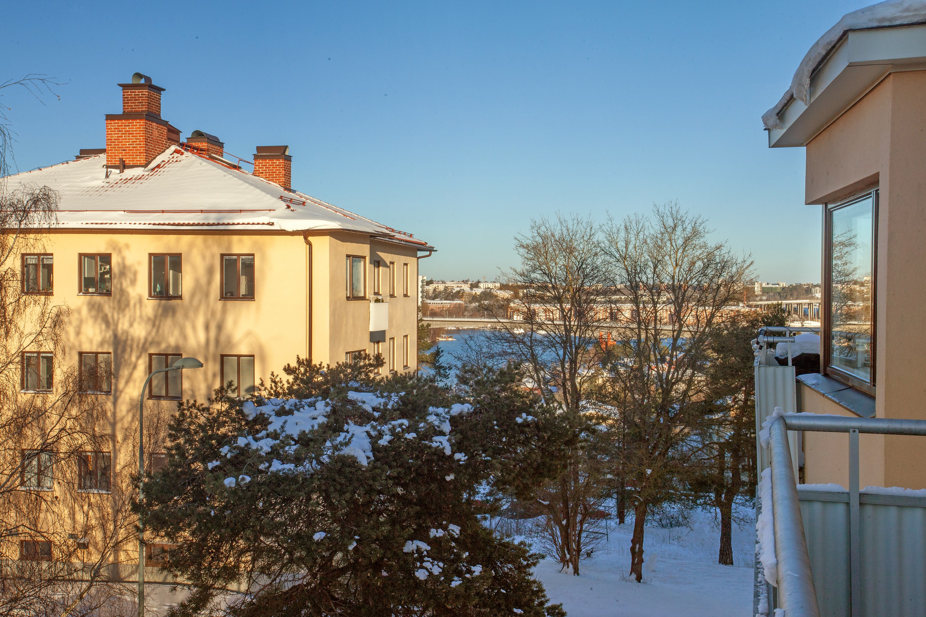 Bostadsbild från Vänskapsvägen 40, Kommande i Kungsholmen - Stora Essingen, Stockholm