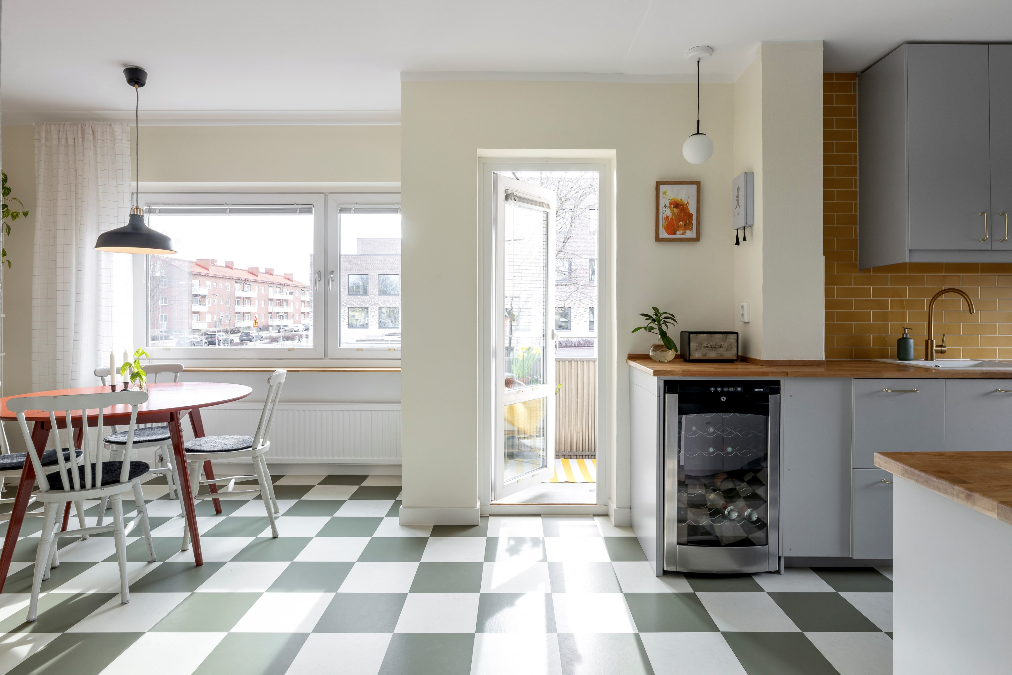 Bostadsbild från Ringgatan 45A, Kommande i Luthagen, Uppsala