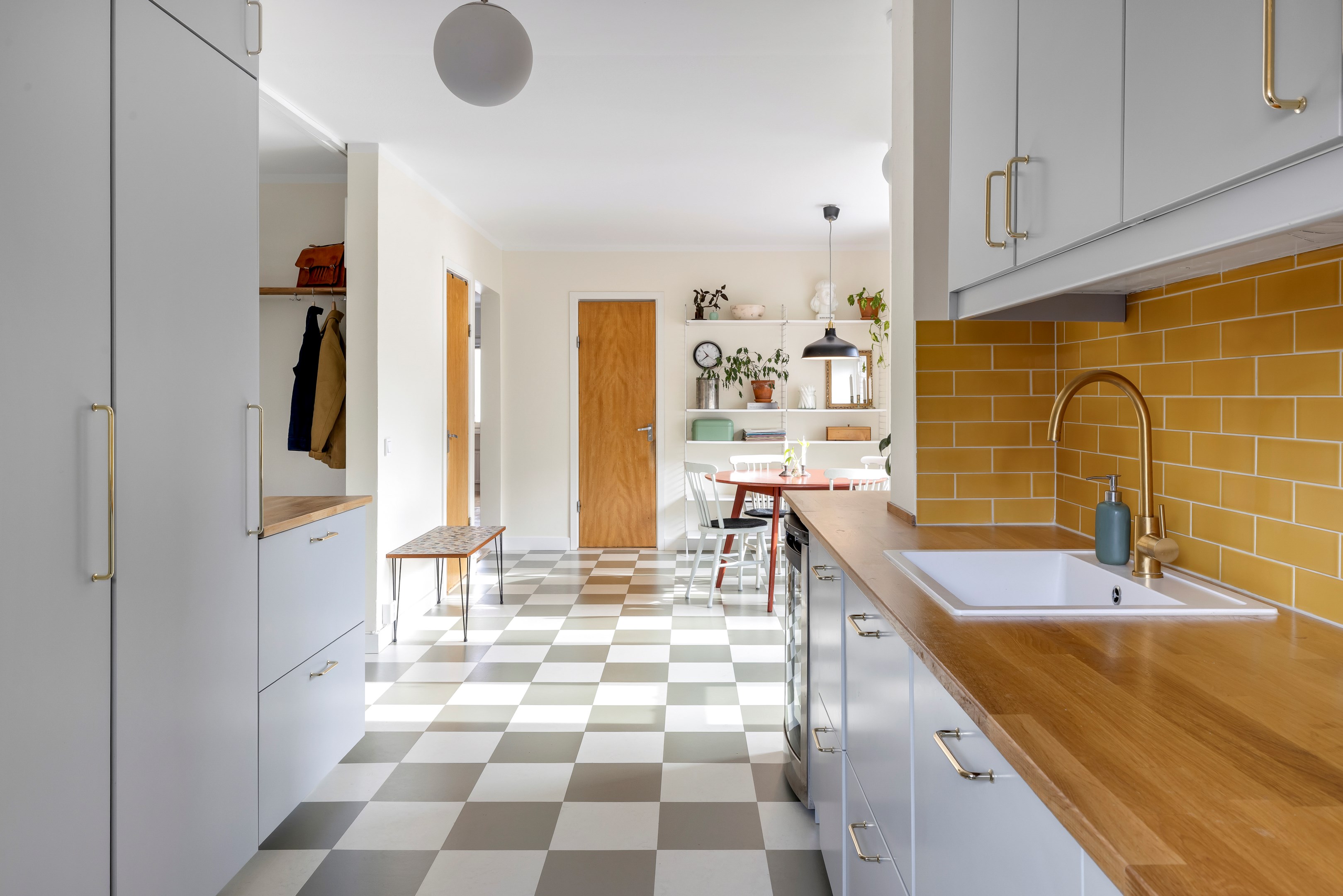 Bostadsbild från Ringgatan 45A, Kommande i Luthagen, Uppsala