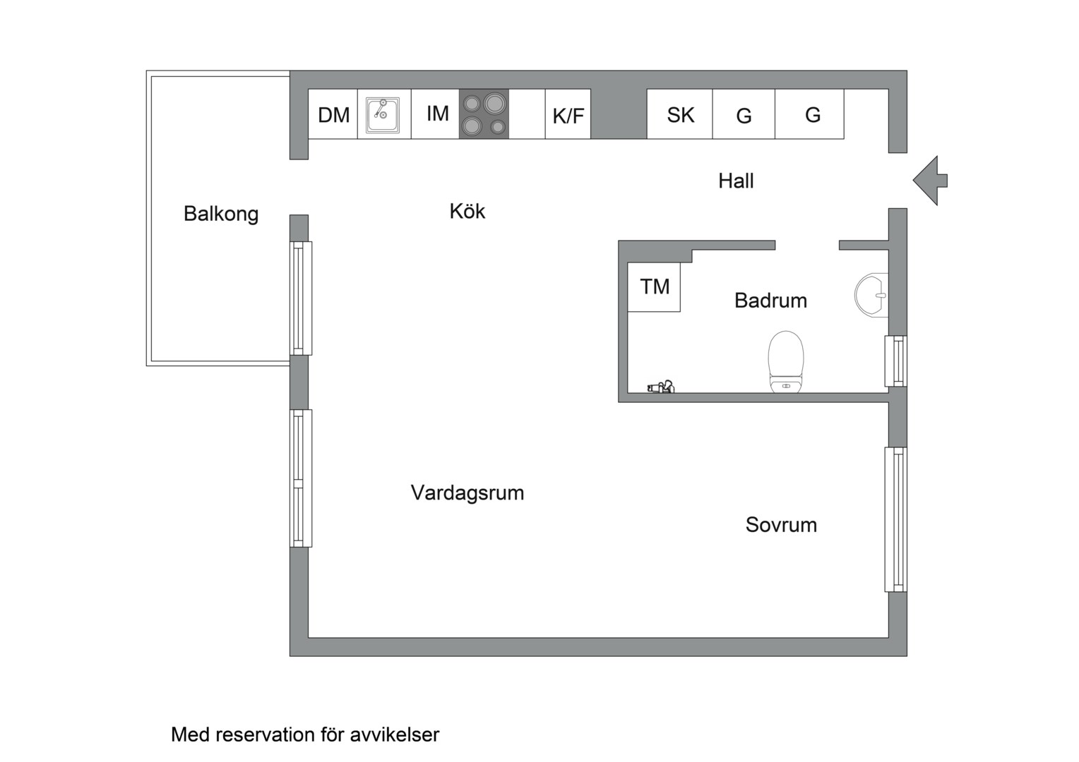 Planlösning från Gamla Enköpingsvägen 174, Till salu i Sundbyberg – Ursvik, Sundbyberg
