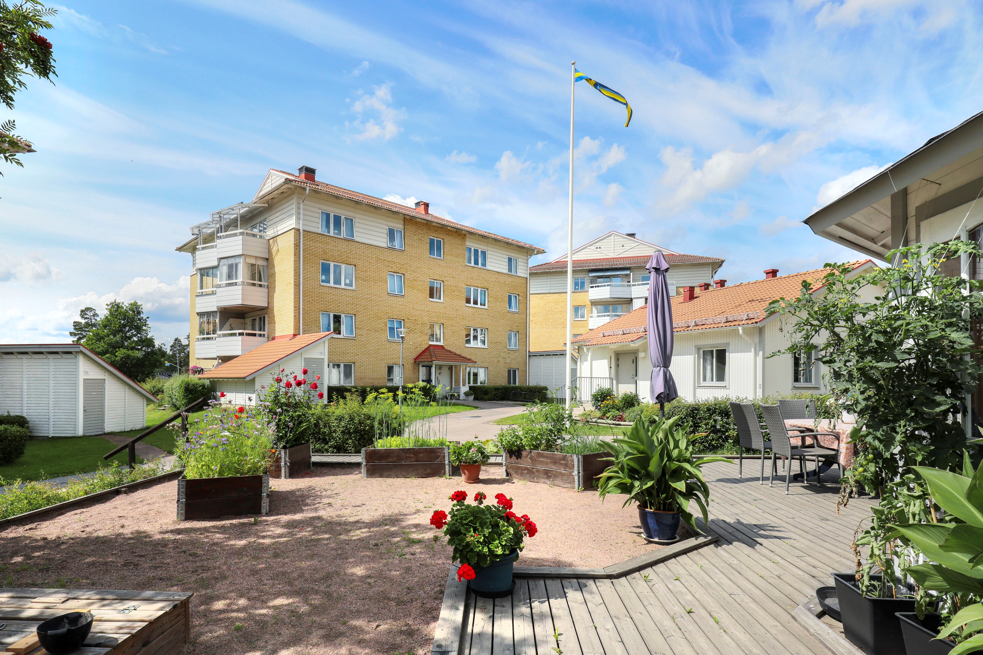 Bostadsbild från Albertinas väg 47, Kommande i Alunda, Östhammar