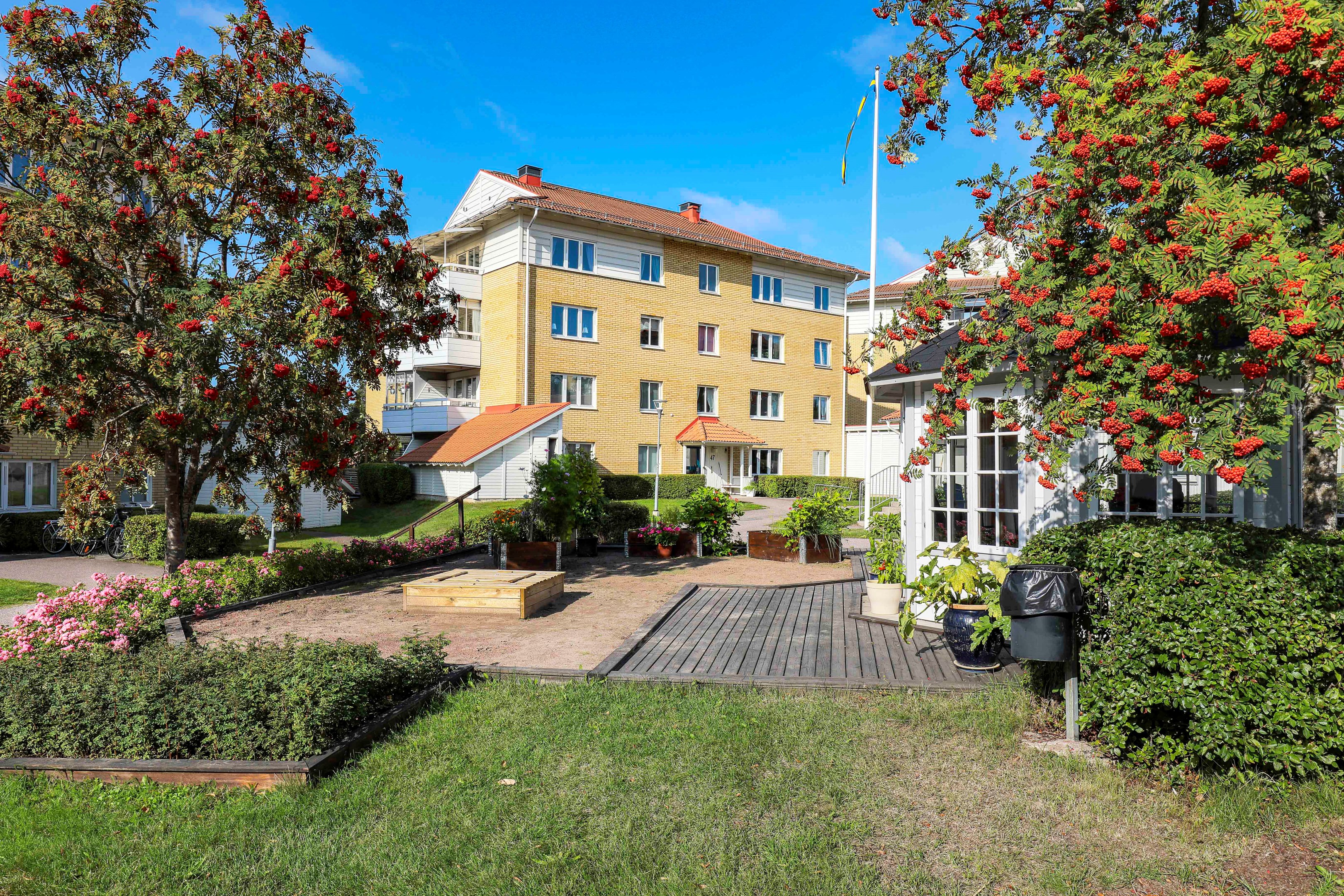 Bostadsbild från Albertinas väg 47, Kommande i Alunda, Östhammar