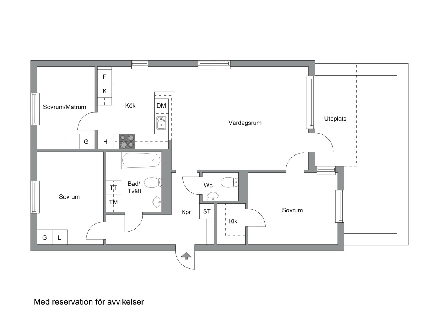 Planlösning från Edvin Adolphsons väg 10, Kommande i Råsunda/Gamla Filmstaden, Solna
