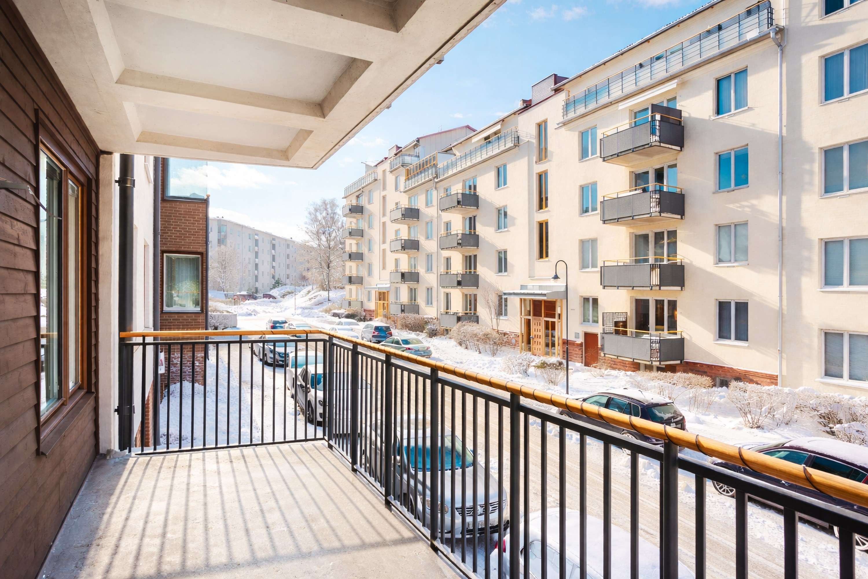 Bostadsbild från Gustav III:s boulevard 53, Kommande i Frösunda, Solna