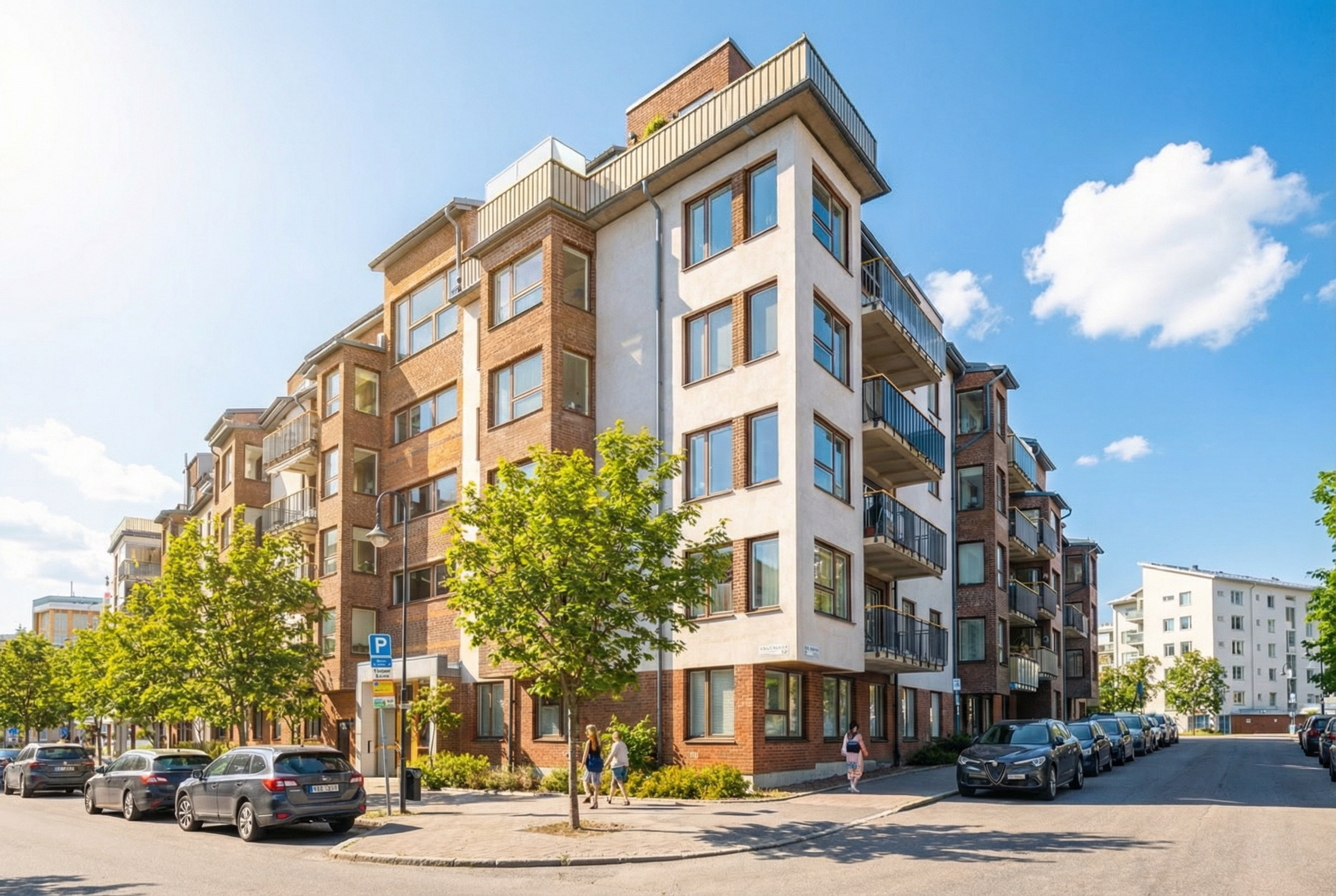 Bostadsbild från Gustav III:s boulevard 53, Kommande i Frösunda, Solna