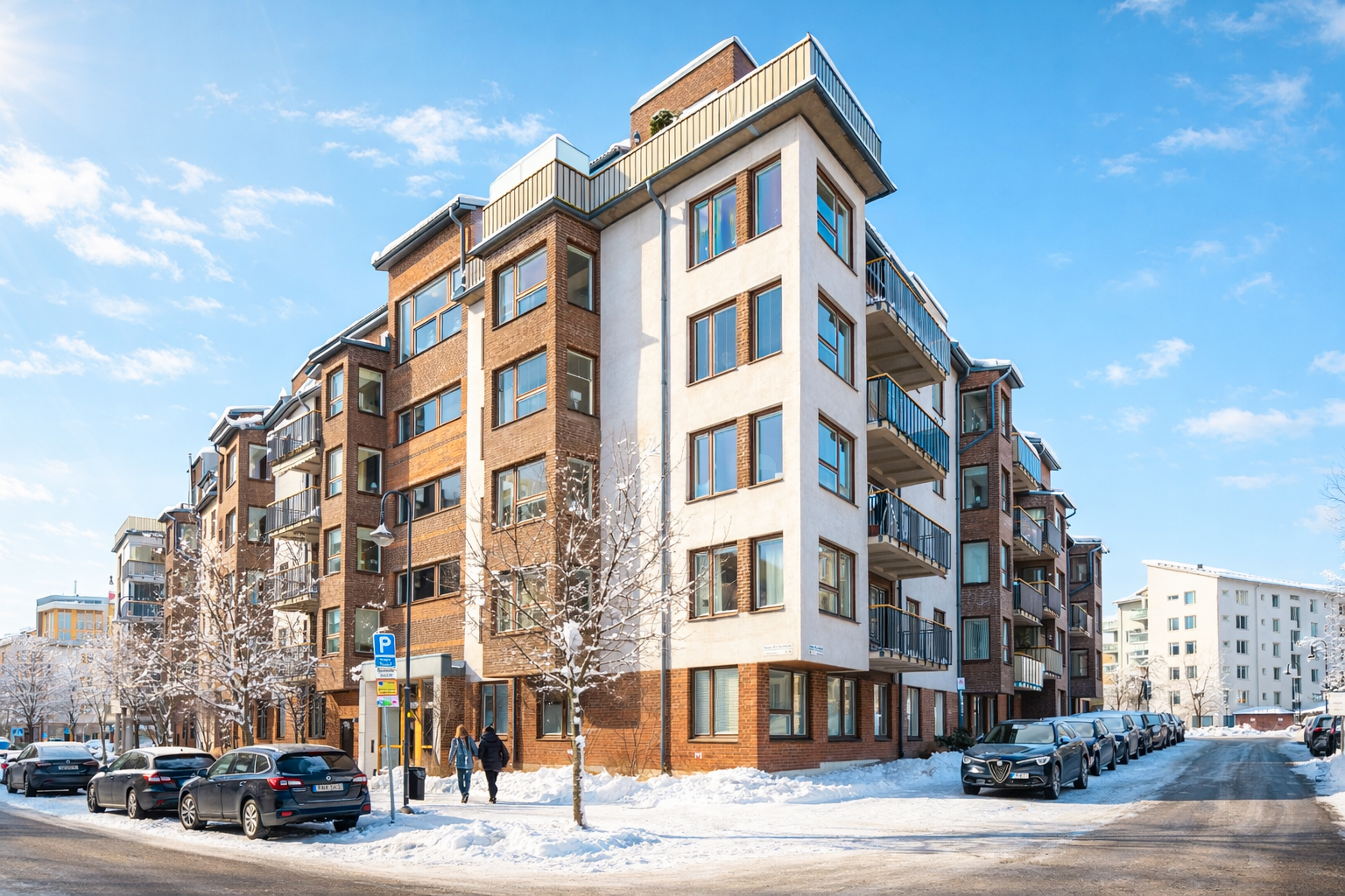 Bostadsbild från Gustav III:s boulevard 53, Kommande i Frösunda, Solna