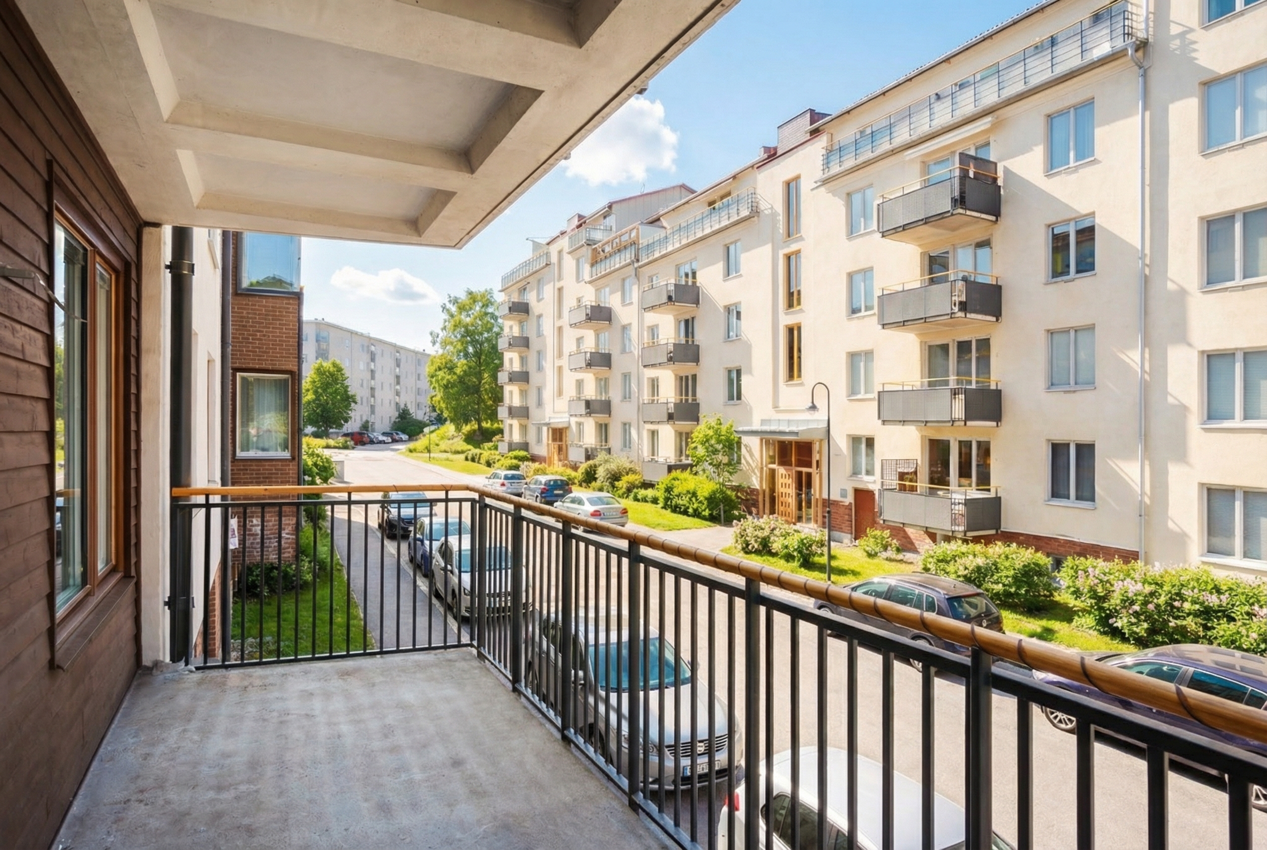 Bostadsbild från Gustav III:s boulevard 53, Kommande i Frösunda, Solna