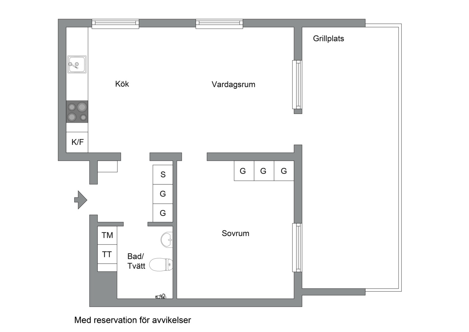 Planlösning från Stallgatan 30, Kommande i Sundbyberg – Ursvik, Sundbyberg