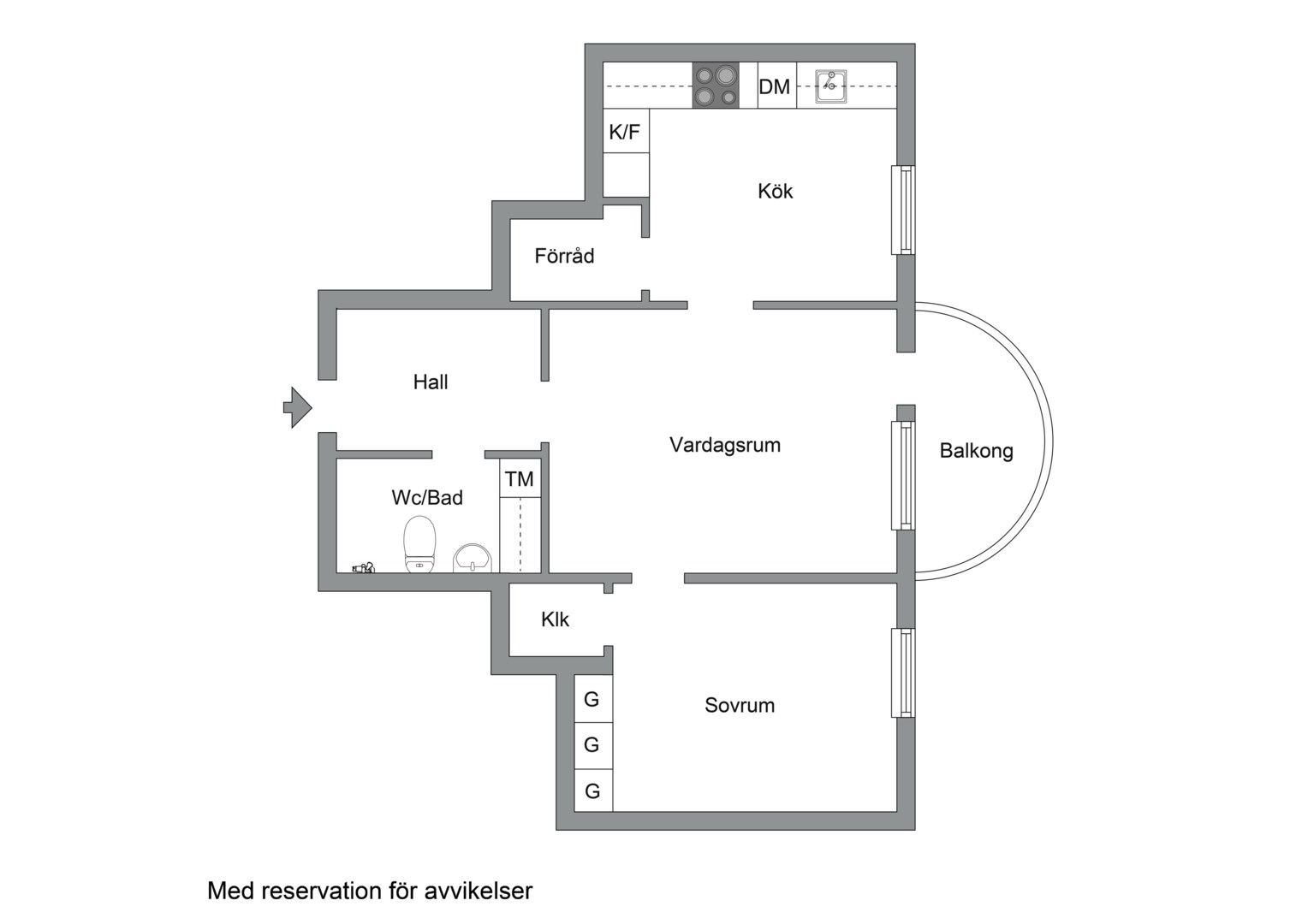 Planlösning från Söderberga Allé 70, Till salu i Bromma - Beckomberga, Stockholm