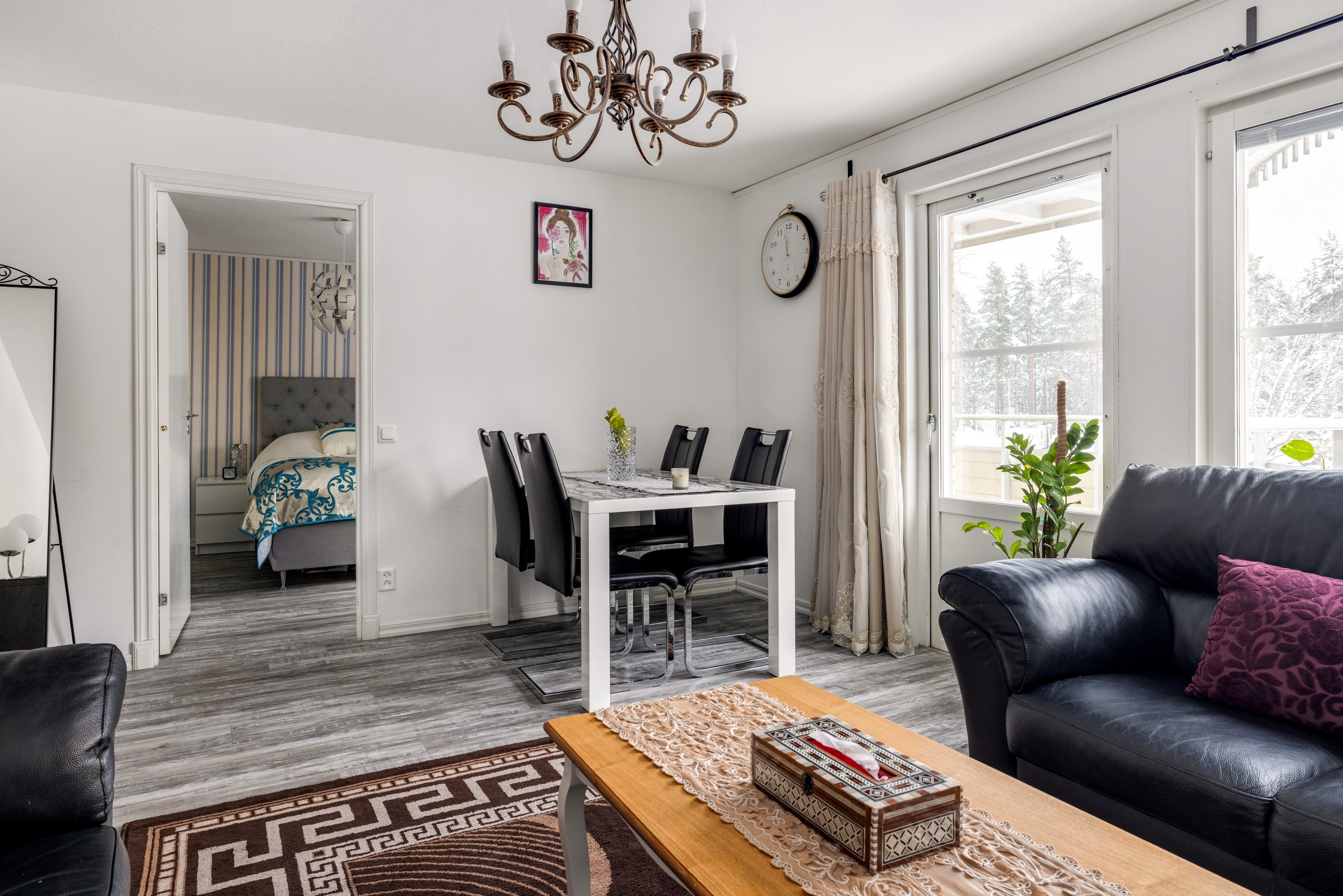 Bostadsbild från Blekingevägen 12, Kommande i Sävja, Uppsala