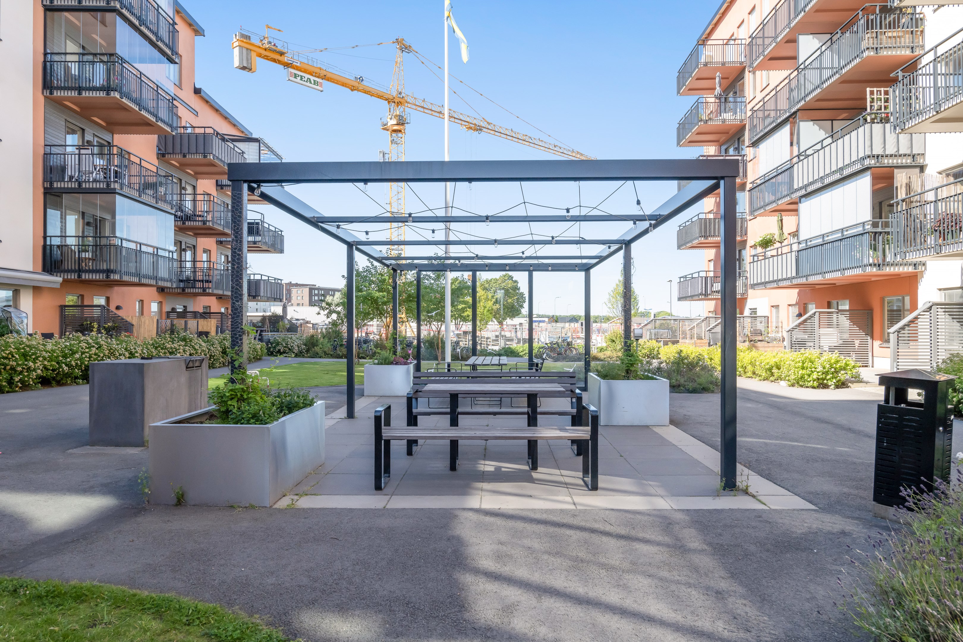 Bostadsbild från Gimogatan 2 A, Kommande i Luthagen, Uppsala