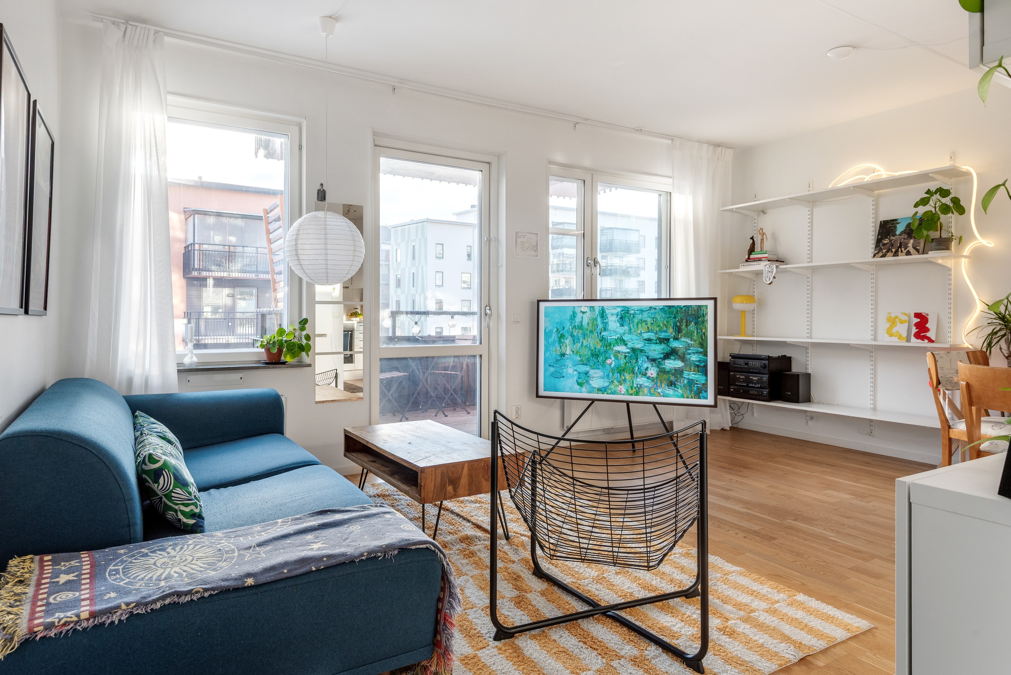 Bostadsbild från Gimogatan 2 A, Kommande i Luthagen, Uppsala