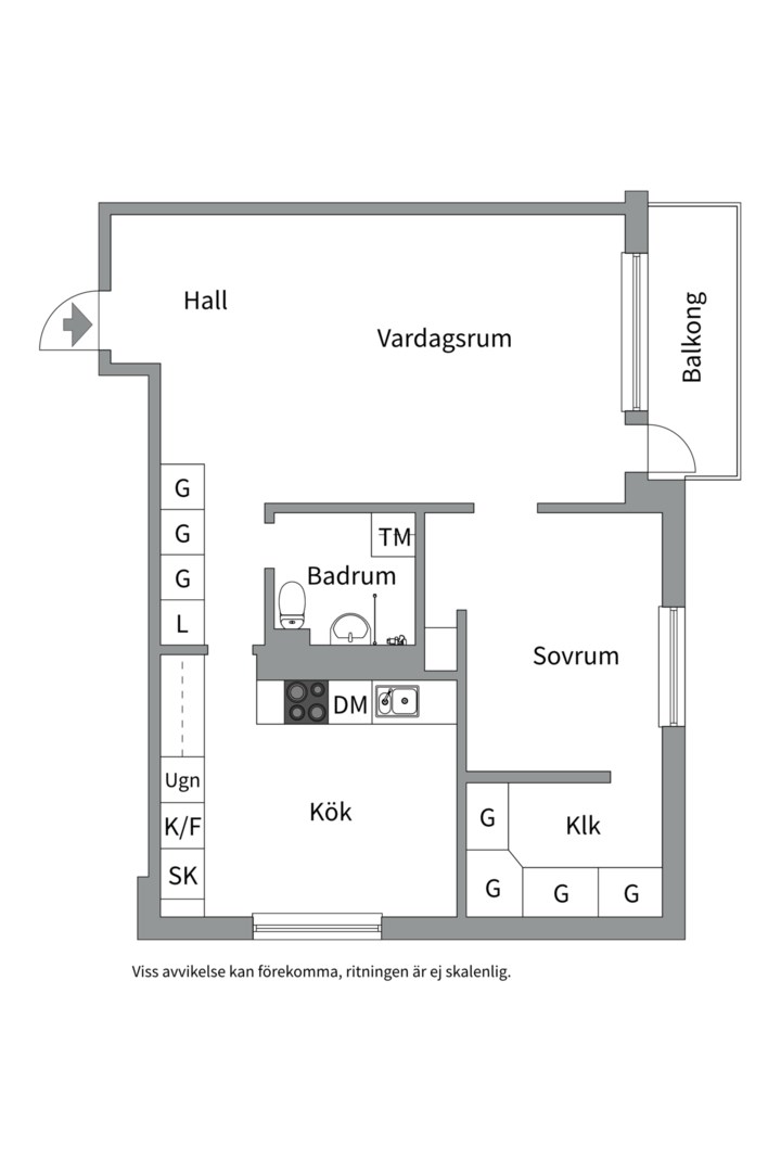 Planlösning från Ekuddsvägen 25, Kommande i Ekudden, Nacka