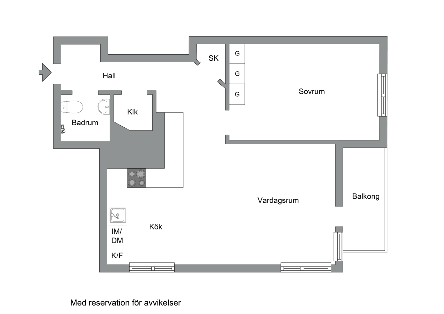 Planlösning från Fågelsången 4, Kommande i Centrala Sundbyberg, Sundbyberg