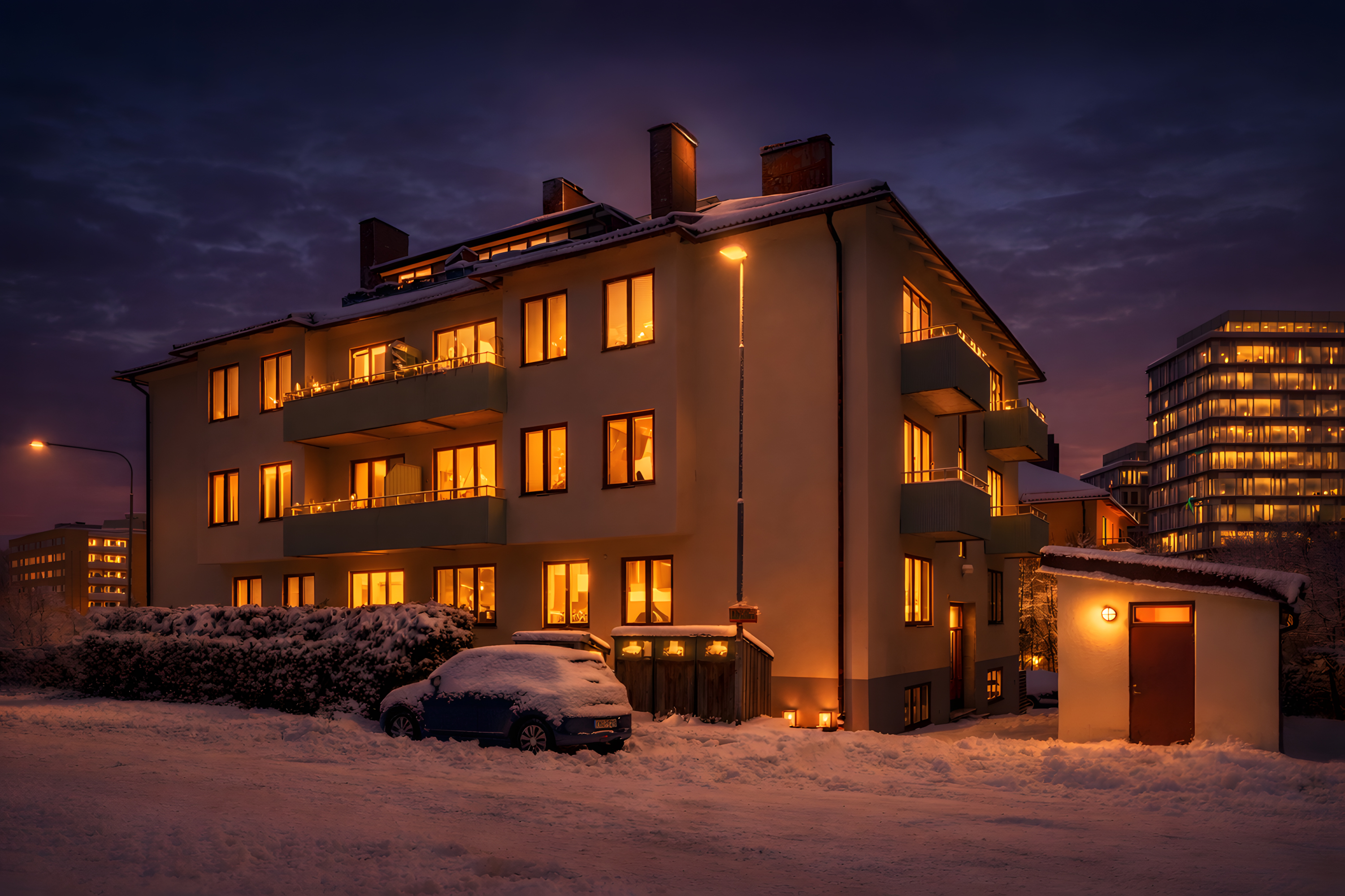 Bostadsbild från Kruthusbacken 80B, Kommande i Råsunda, Solna