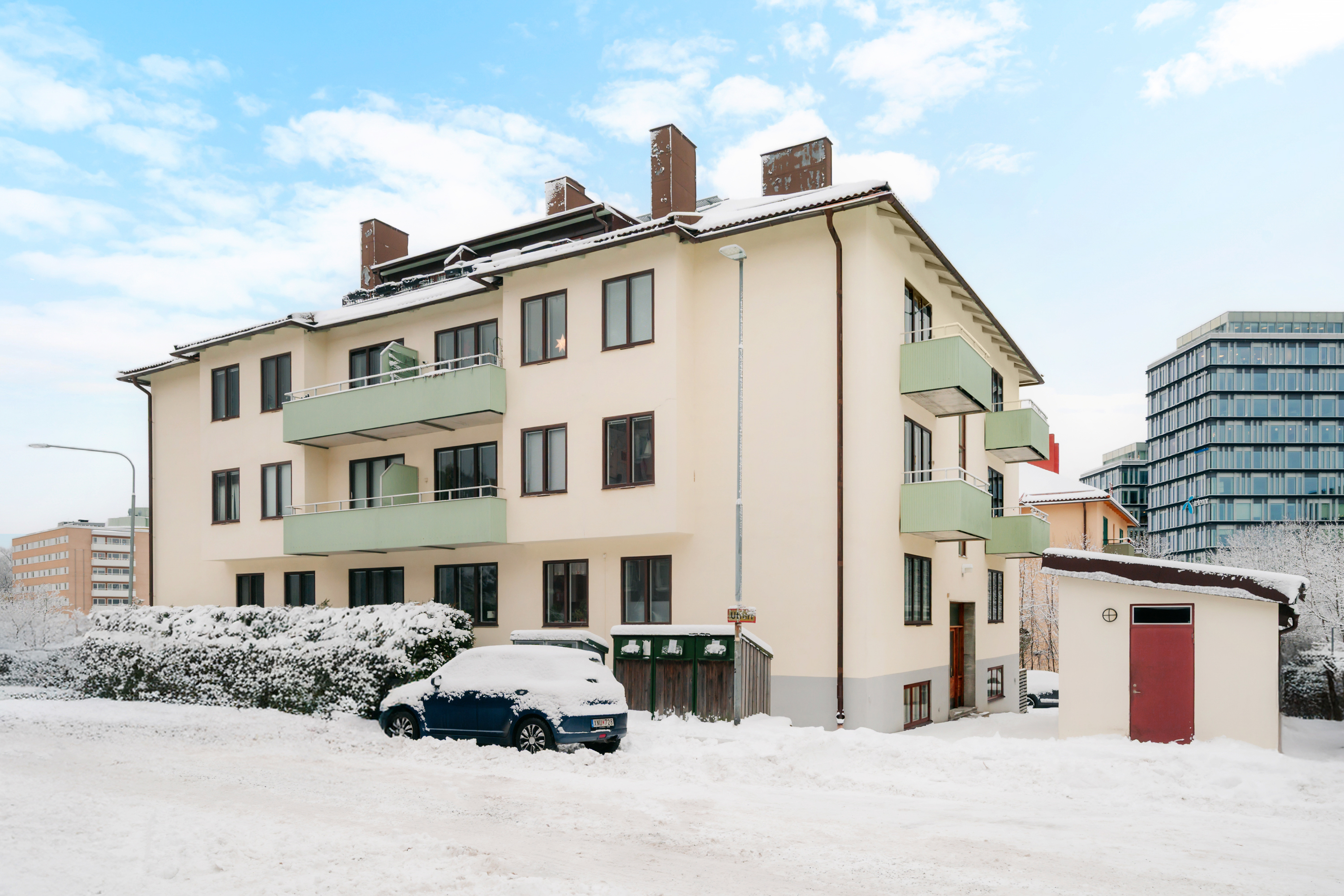 Bostadsbild från Kruthusbacken 80B, Kommande i Råsunda, Solna