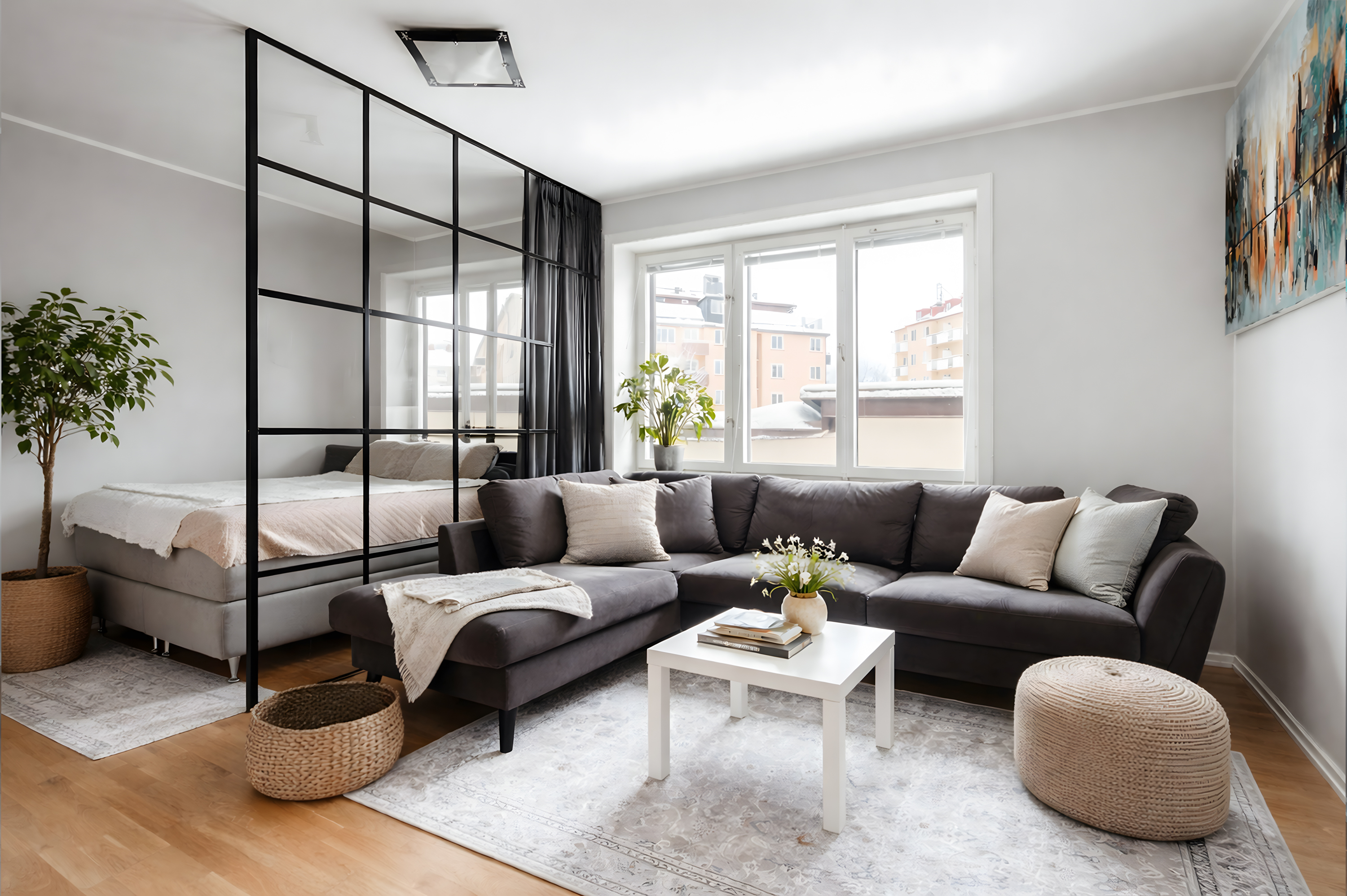 Bostadsbild från Kruthusbacken 80B, Kommande i Råsunda, Solna